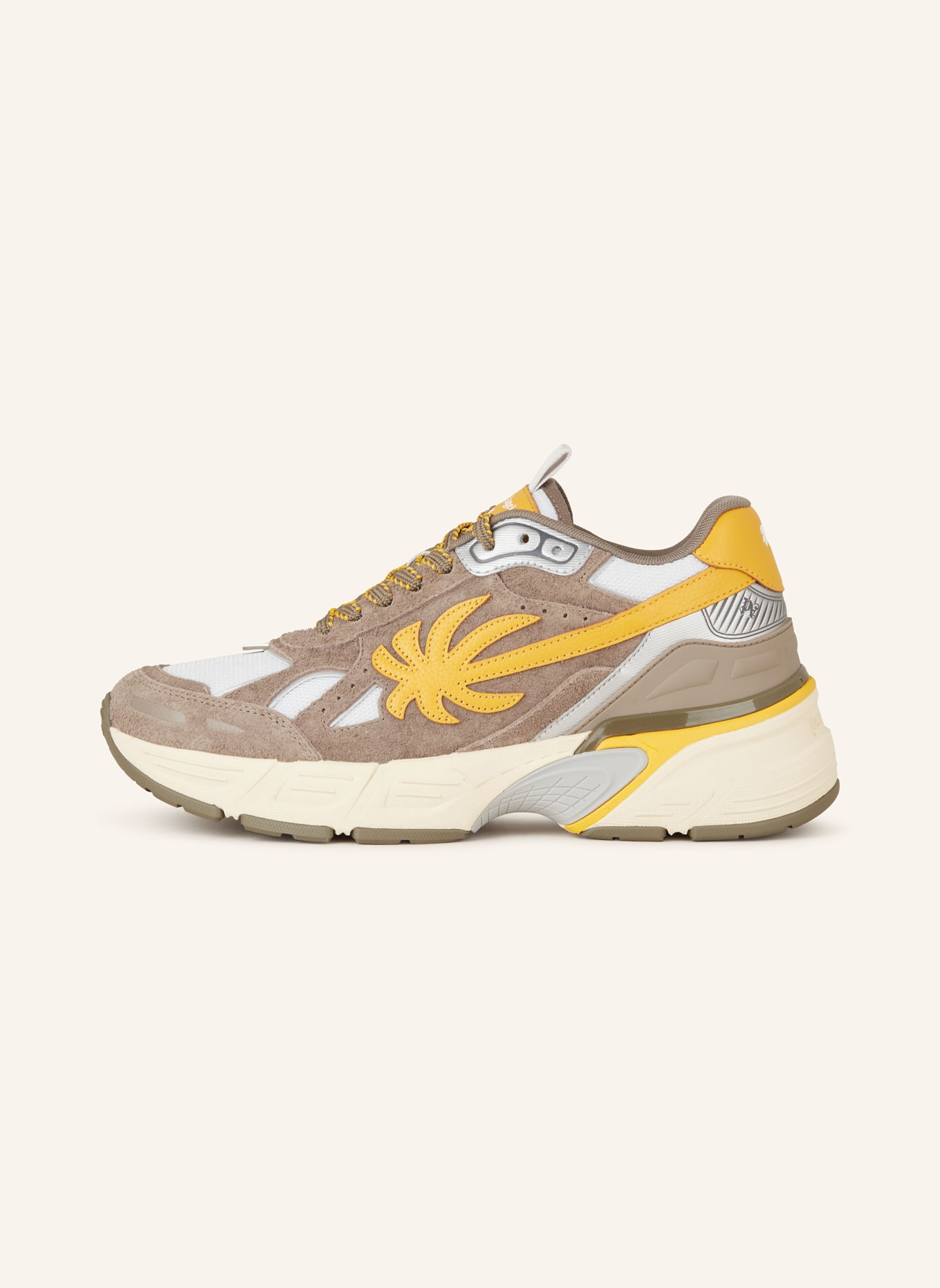 Palm Angels Sneakers PALM, Color: BROWN/ DARK YELLOW/ LIGHT GRAY (Image 4)