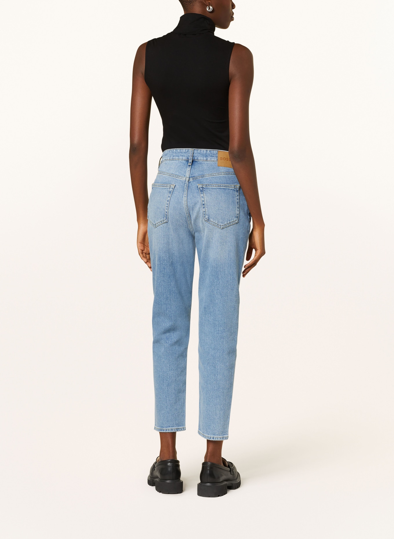 BOSS Mom jeans RUTH, Color: 457 LIGHT/PASTEL BLUE (Image 3)