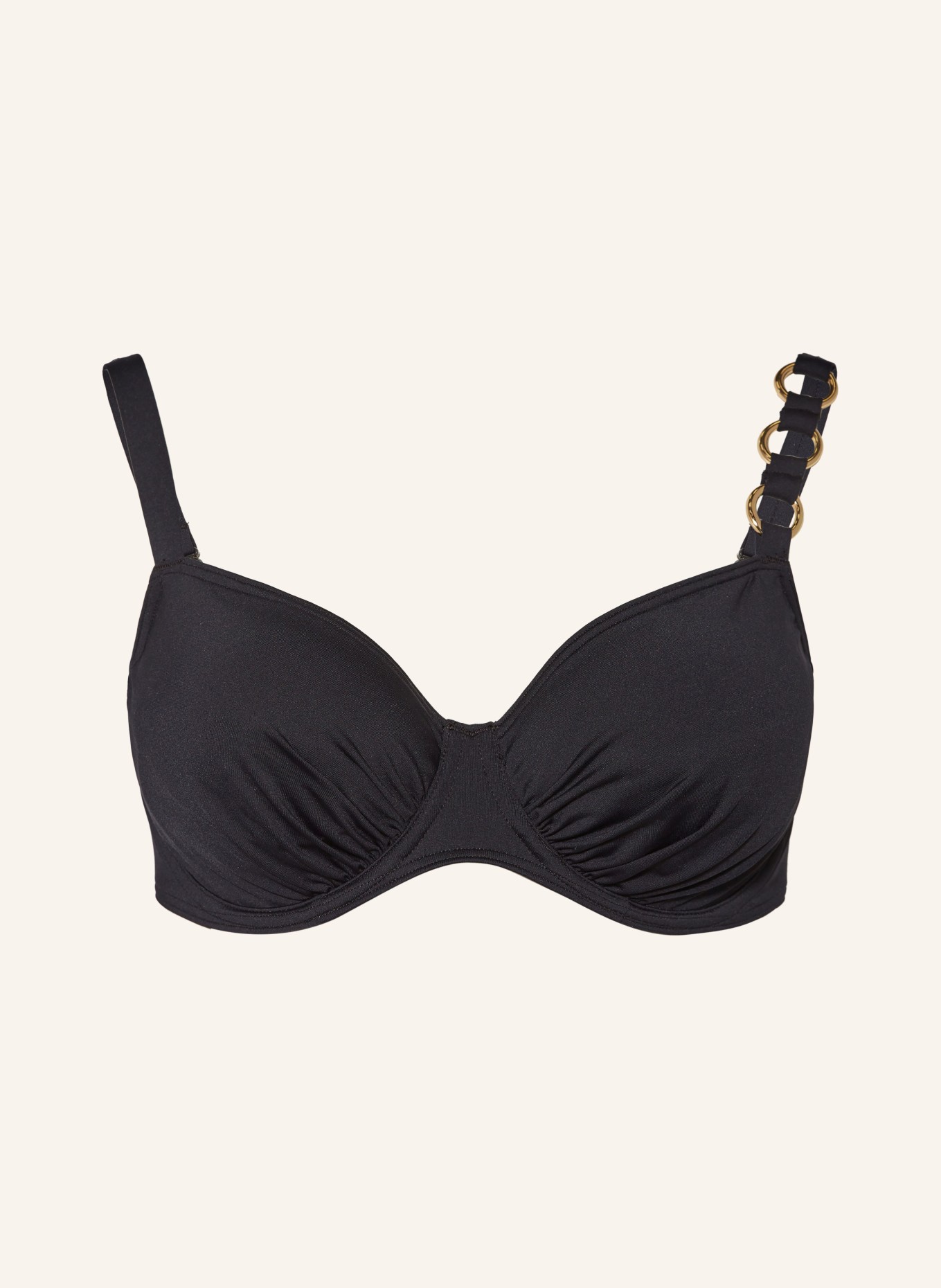 PrimaDonna Underwired bikini top DAMIETTA, Color: BLACK (Image 1)