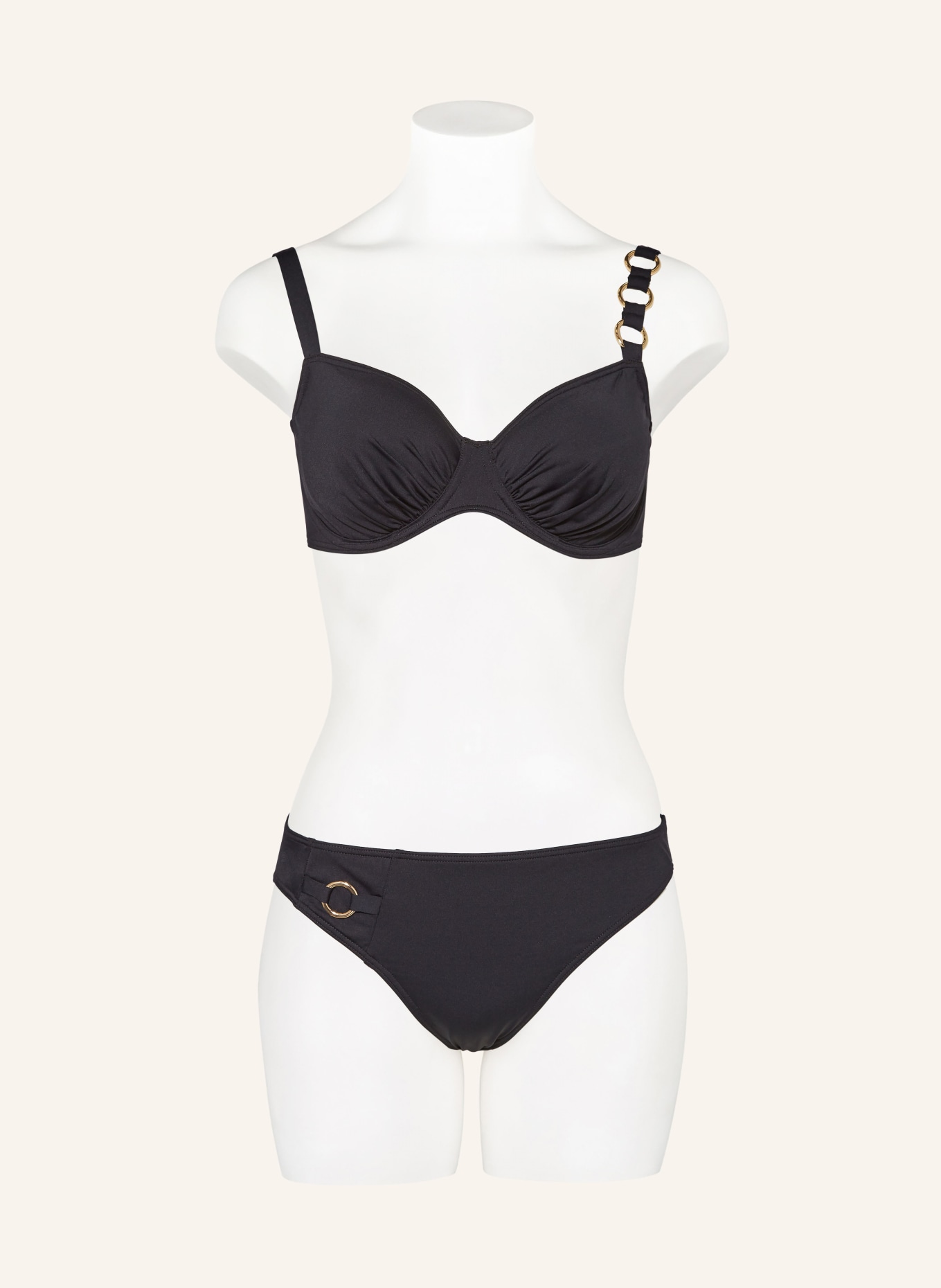 PrimaDonna Underwired bikini top DAMIETTA, Color: BLACK (Image 2)