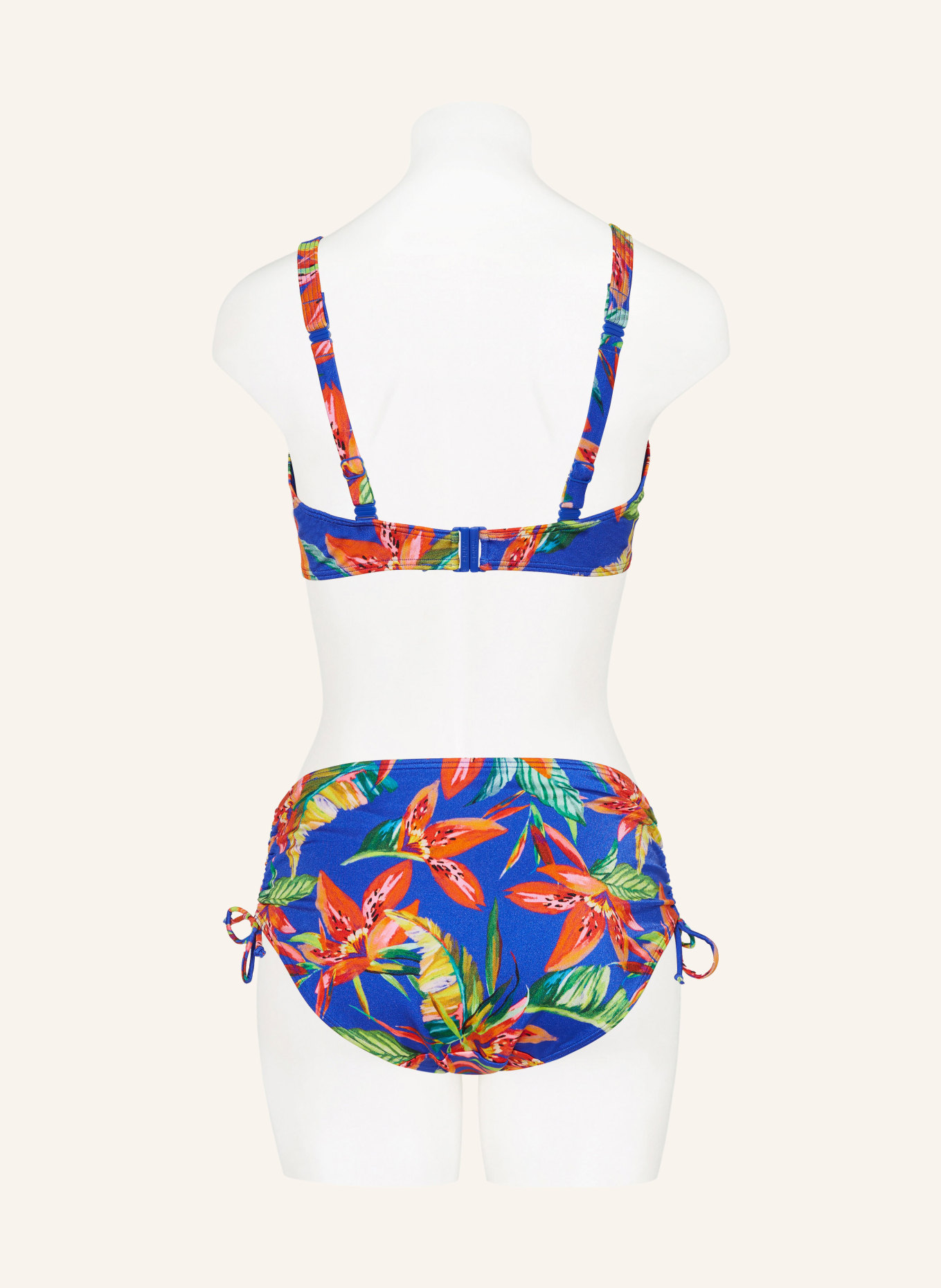 PrimaDonna Underwired bikini top LATAKIA, Color: BLUE/ RED/ GREEN (Image 3)