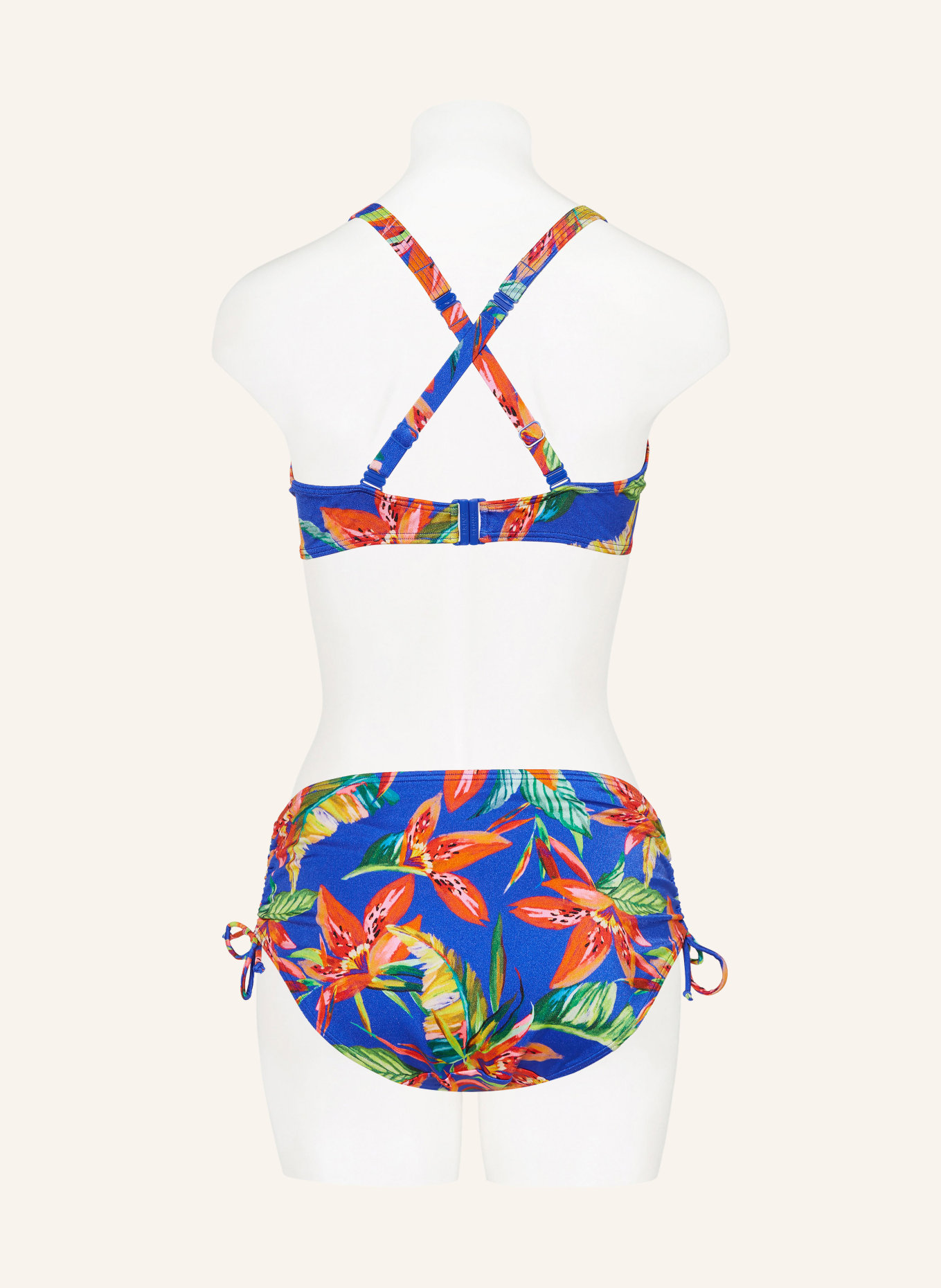 PrimaDonna Underwired bikini top LATAKIA, Color: BLUE/ RED/ GREEN (Image 5)