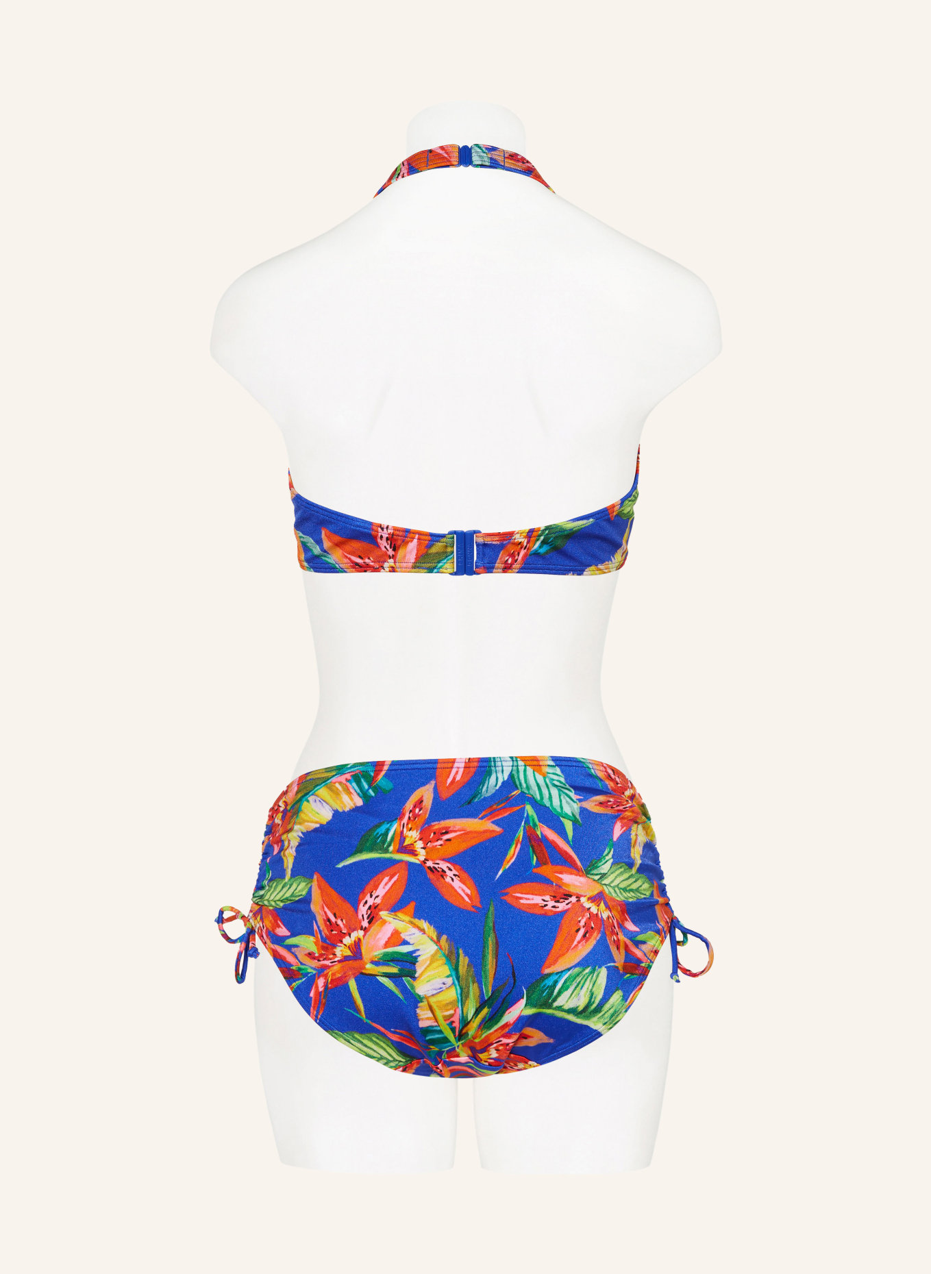 PrimaDonna Underwired bikini top LATAKIA, Color: BLUE/ RED/ GREEN (Image 6)