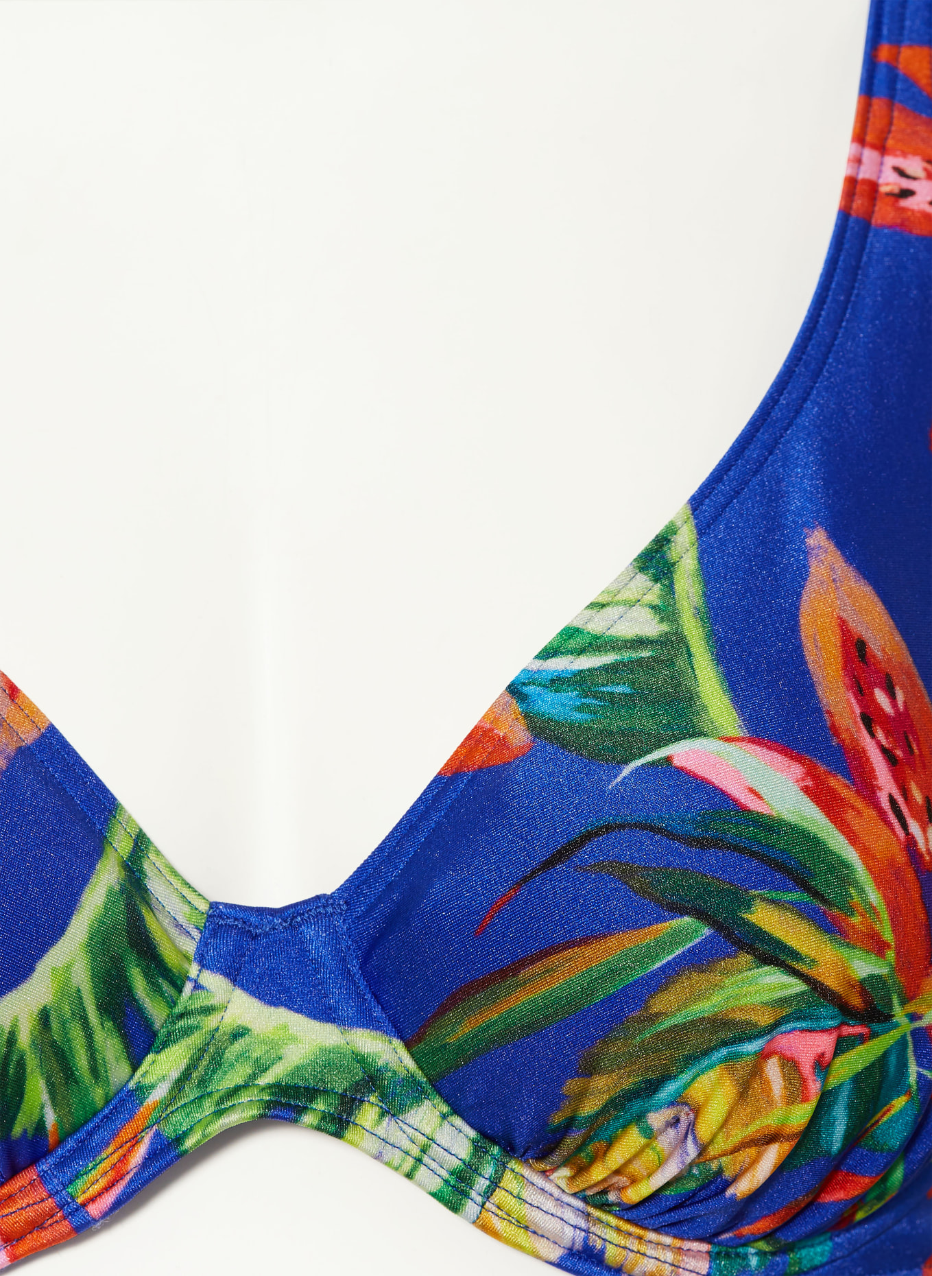 PrimaDonna Underwired bikini top LATAKIA, Color: BLUE/ RED/ GREEN (Image 7)