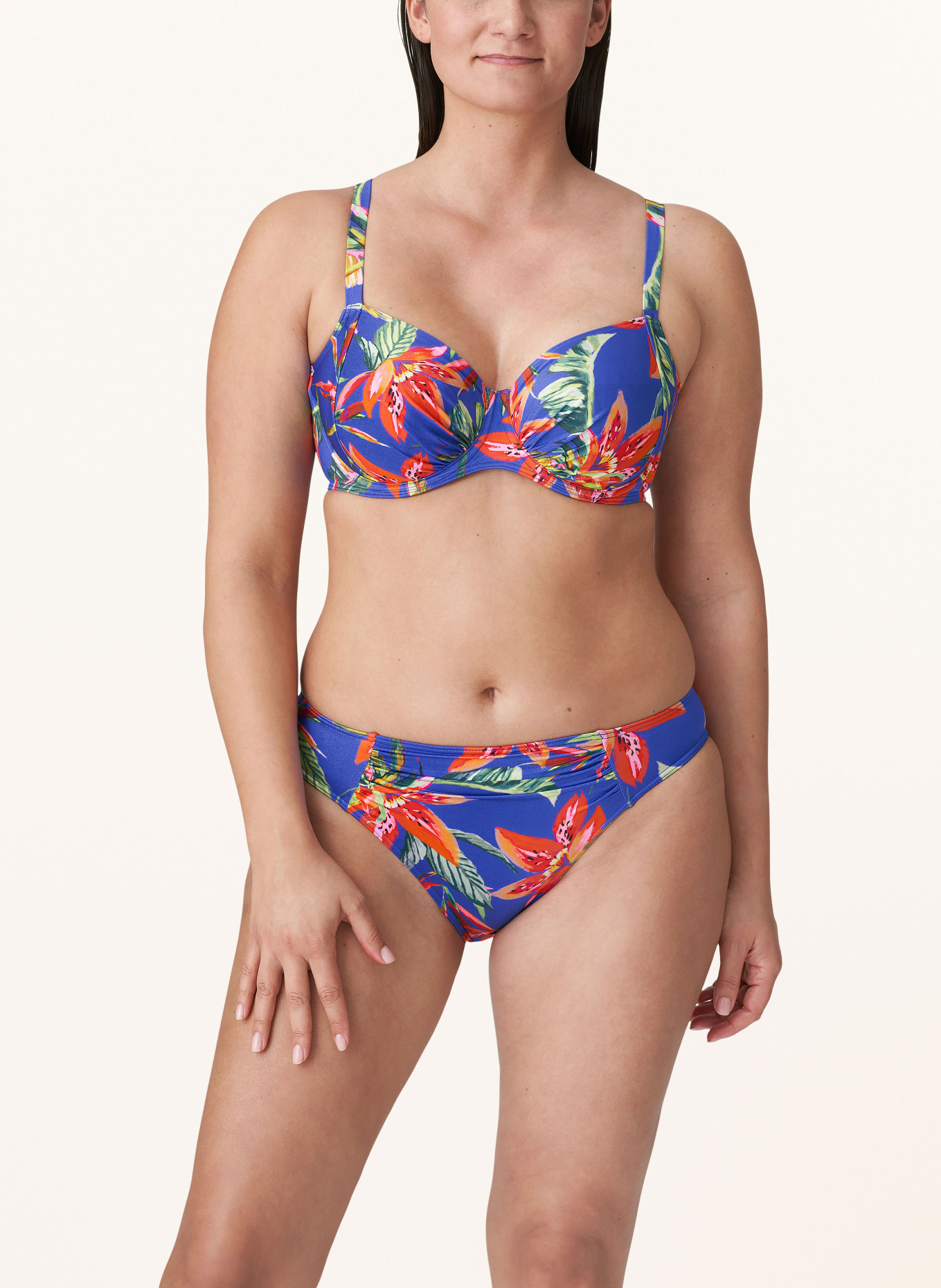 PrimaDonna Basic-Bikini-Hose LATAKIA, Farbe: BLAU/ GRÜN/ ORANGE (Bild 2)