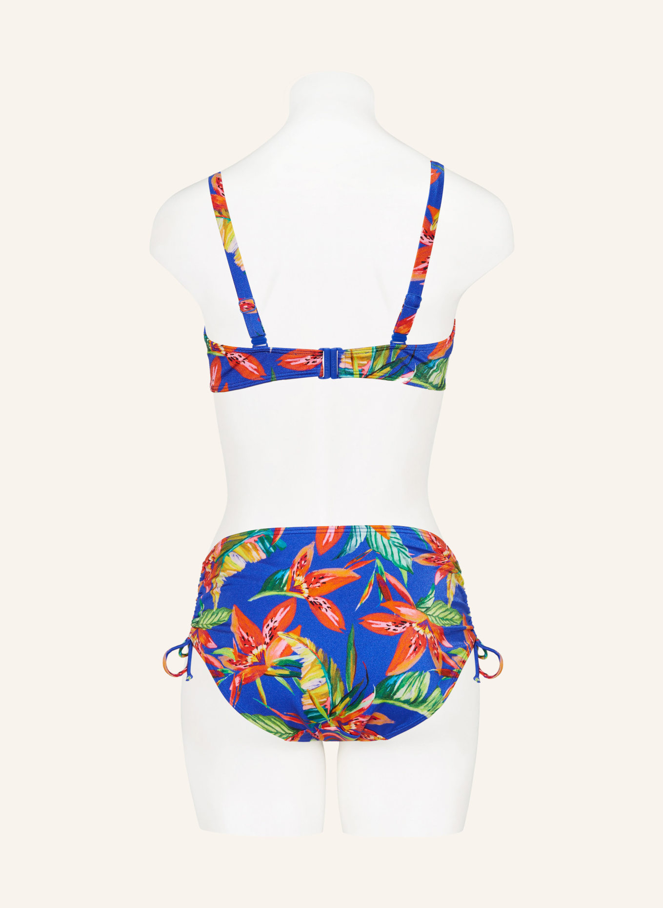 PrimaDonna Underwired bikini top LATAKIA, Color: BLUE/ RED/ GREEN (Image 3)