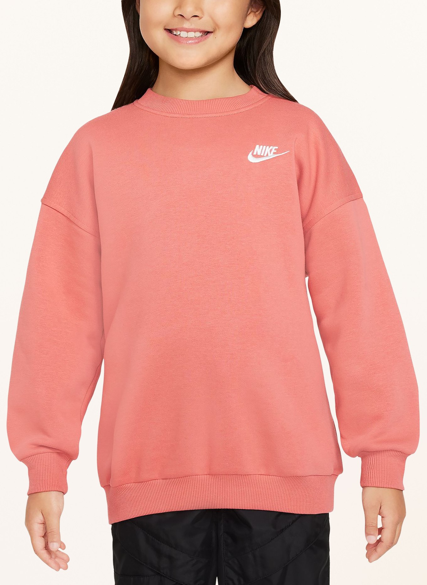 Nike Bluza nierozpinana SPORTSWEAR CLUB, Kolor: JASNOCZERWONY (Obrazek 5)
