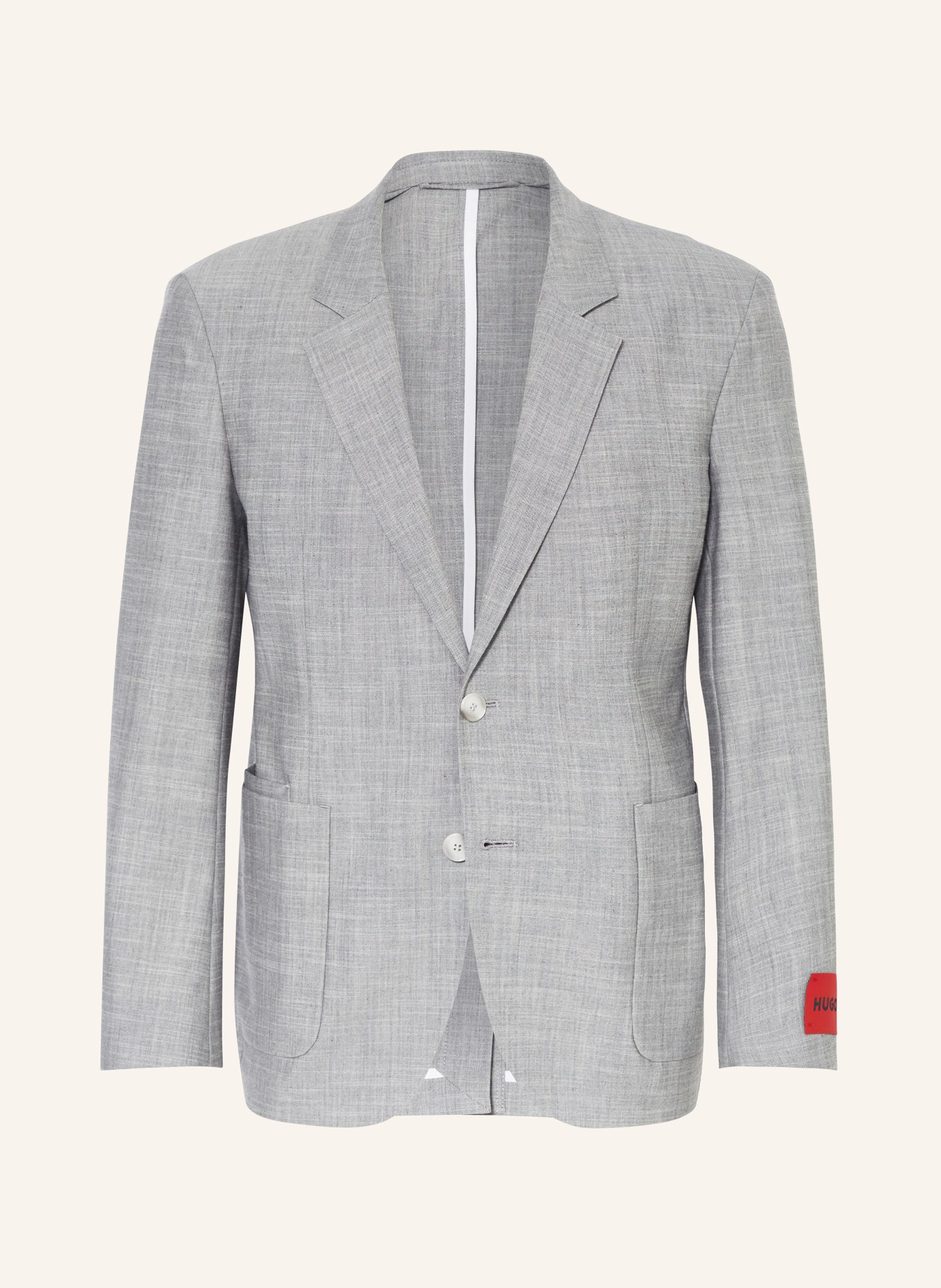 HUGO Suit jacket HAERO slim fit, Color: 081 OPEN GREY (Image 1)