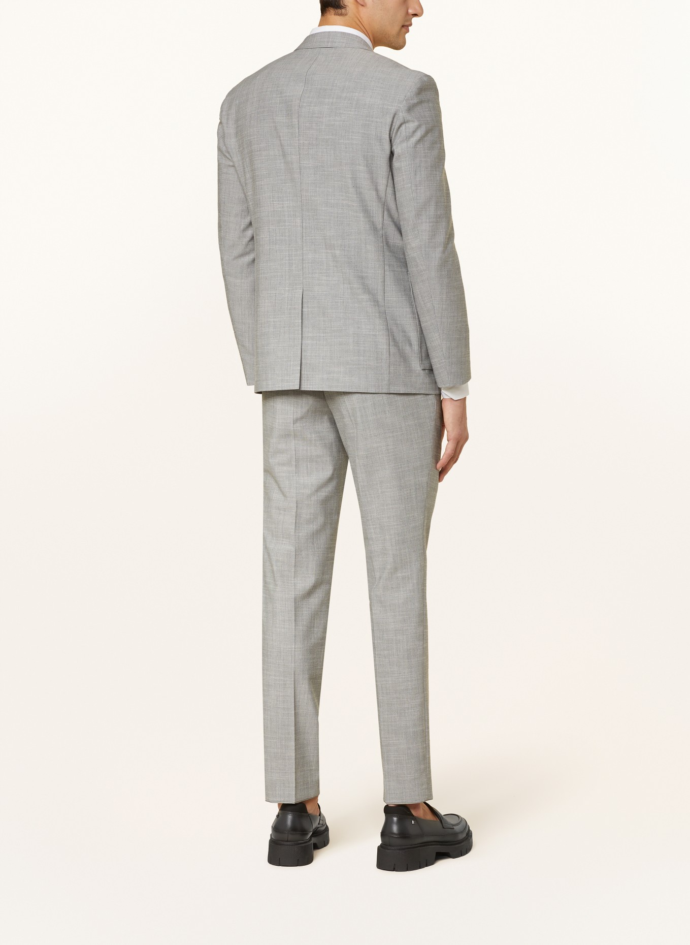 HUGO Suit jacket HAERO slim fit, Color: 081 OPEN GREY (Image 3)