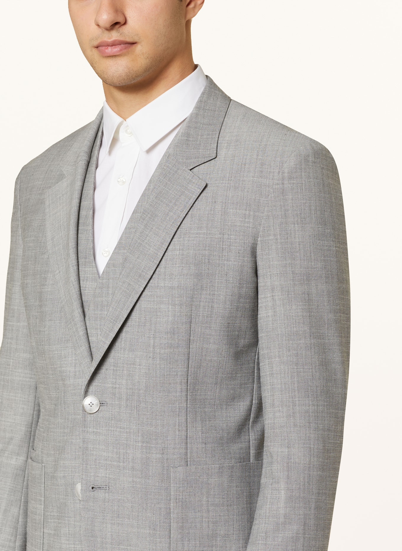 HUGO Suit jacket HAERO slim fit, Color: 081 OPEN GREY (Image 5)