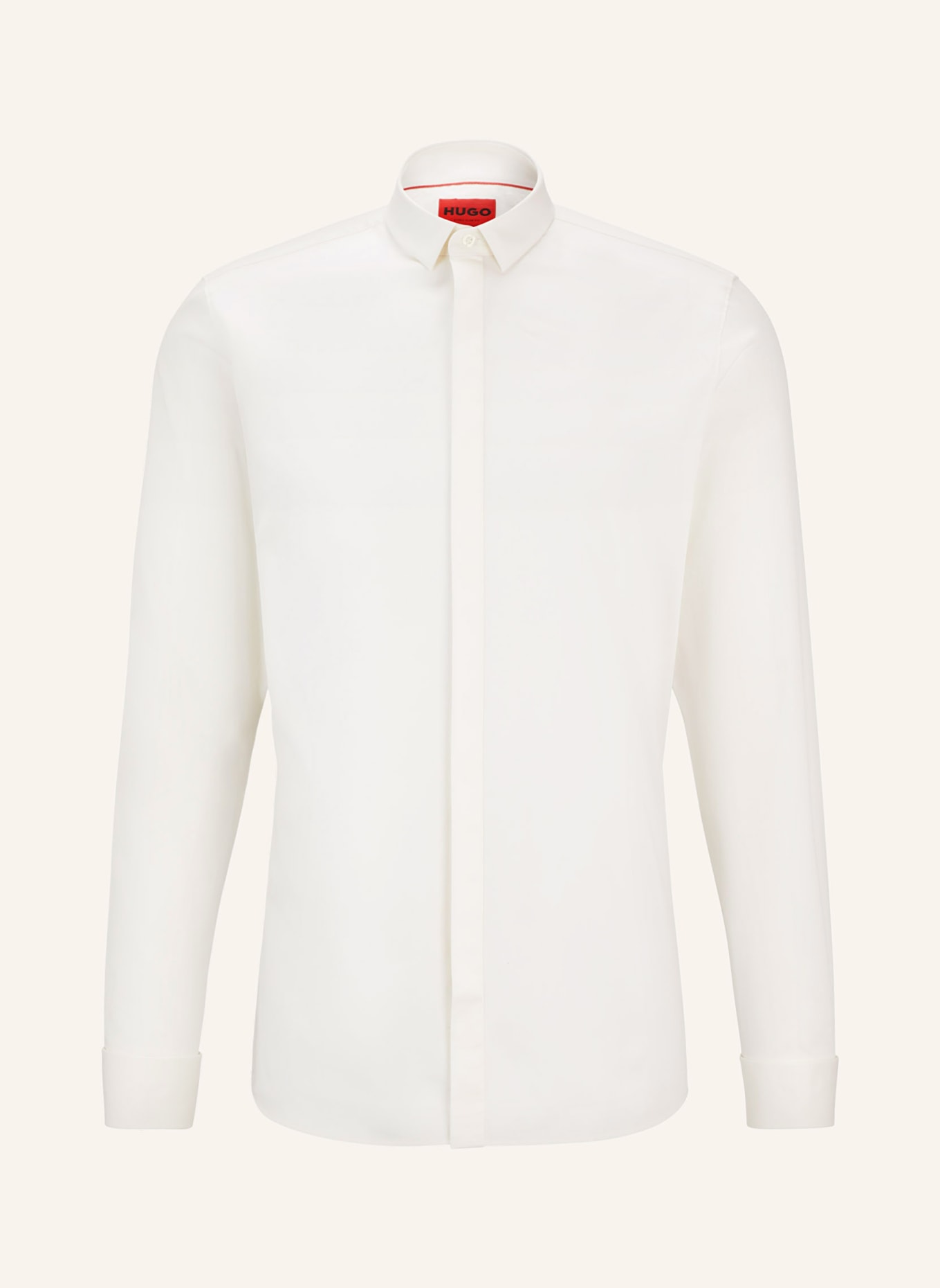 HUGO Tuxedo shirt EJINAR extra slim fit, Color: WHITE (Image 1)