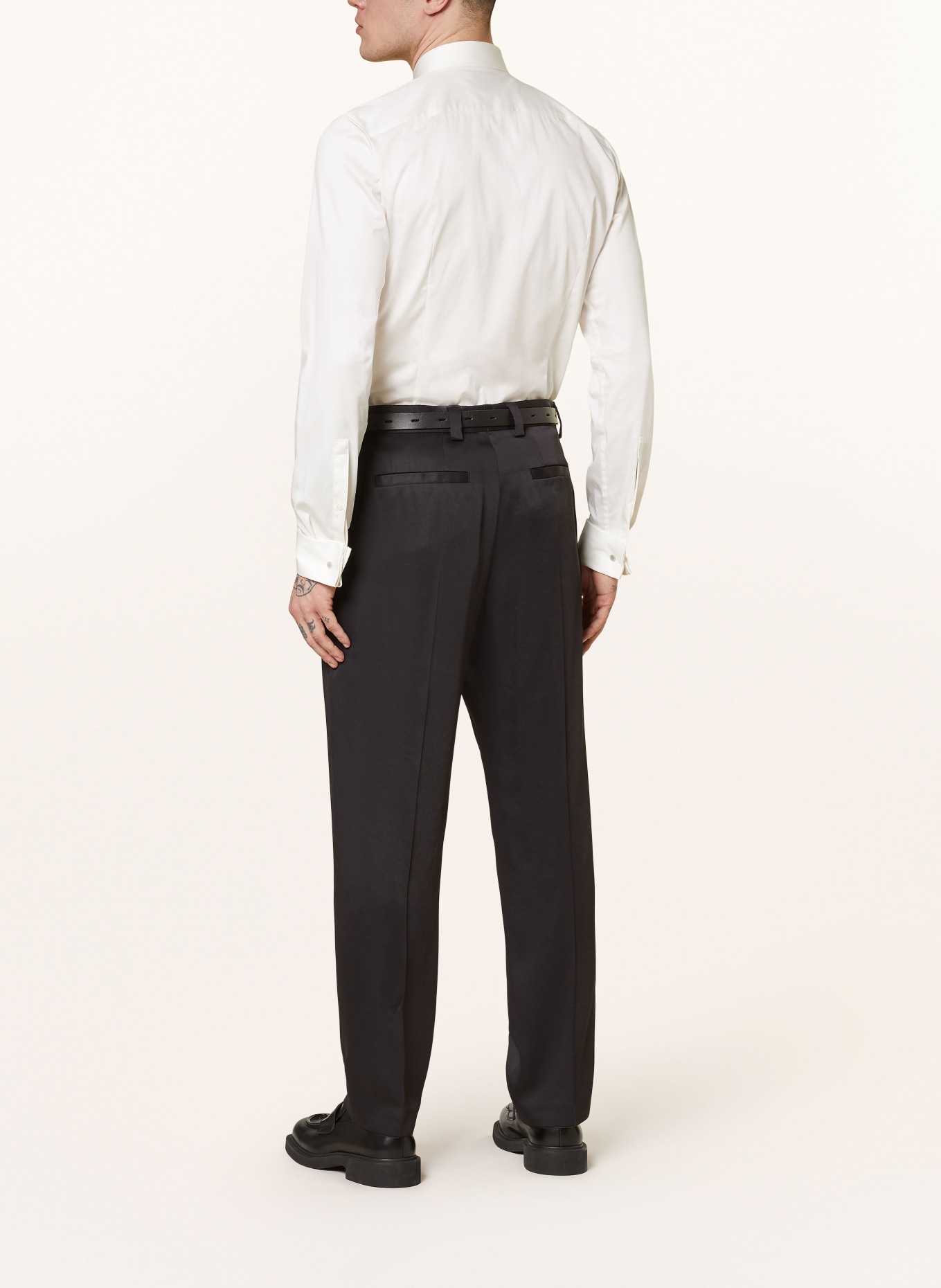 HUGO Tuxedo shirt EJINAR extra slim fit, Color: WHITE (Image 3)