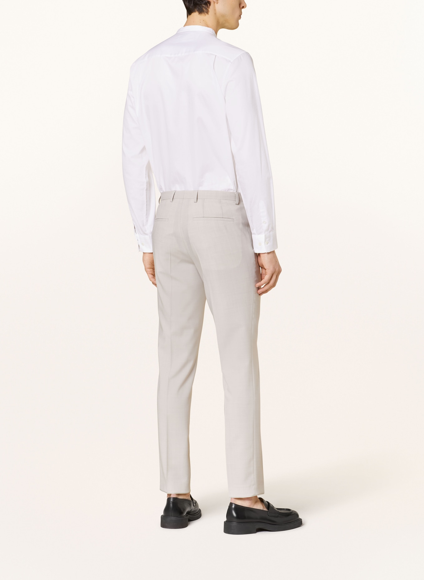 HUGO Oblekové kalhoty HESTEN Extra Slim Fit, Barva: 055 LIGHT/PASTEL GREY (Obrázek 4)