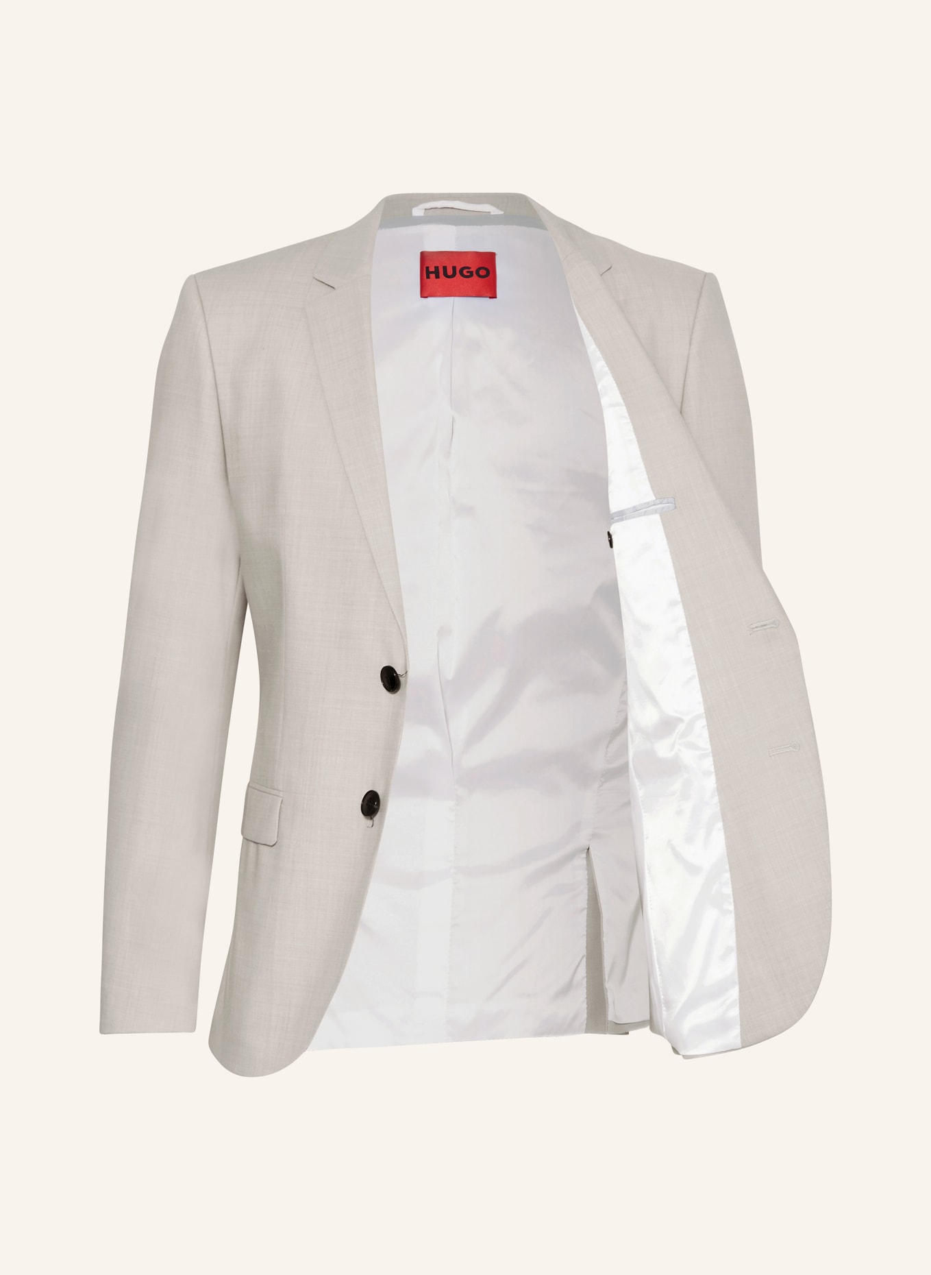 HUGO Suit jacket ARTI extra slim fit, Color: 055 LIGHT/PASTEL GREY (Image 4)
