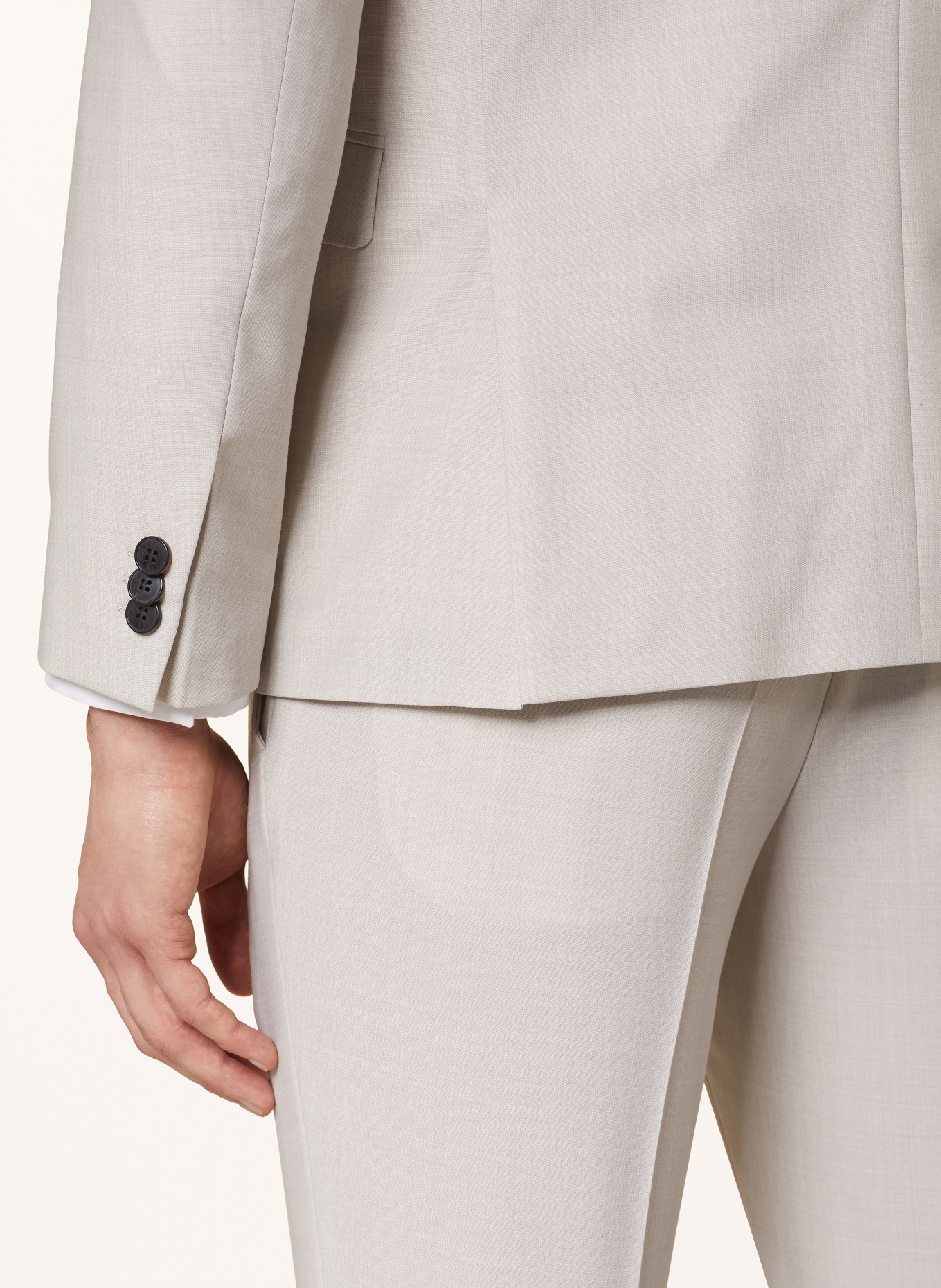 HUGO Suit jacket ARTI extra slim fit, Color: 055 LIGHT/PASTEL GREY (Image 6)