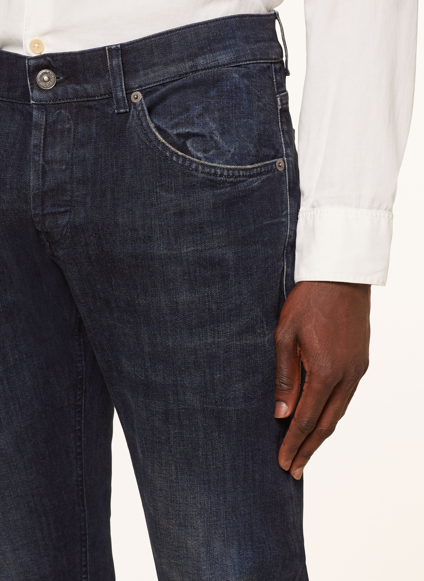 Dondup Jeans RITCHIE Skinny Fit, Farbe: DUNKELBLAU (Bild 5)