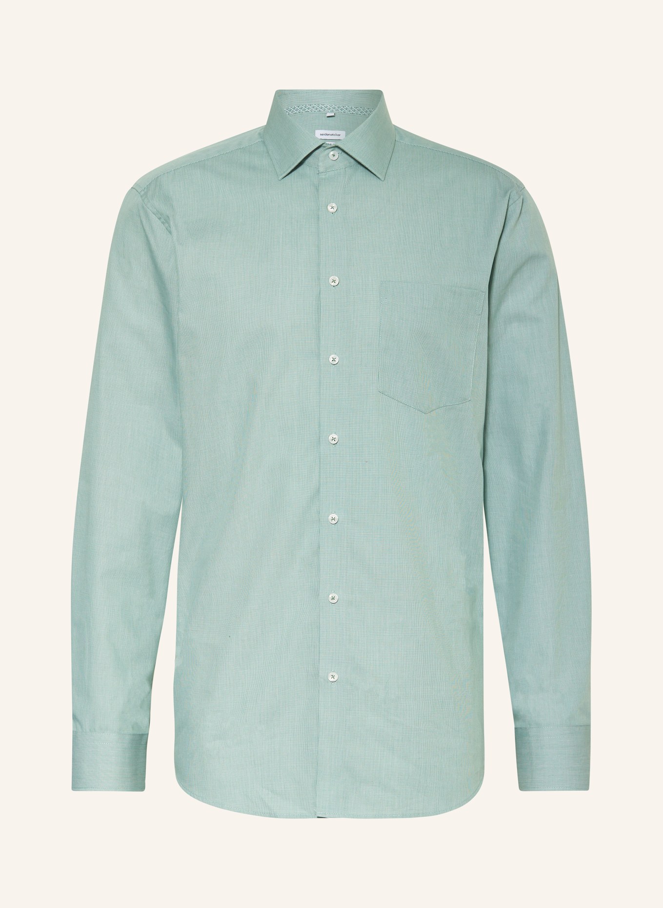seidensticker Shirt comfort fit, Color: LIGHT GREEN (Image 1)