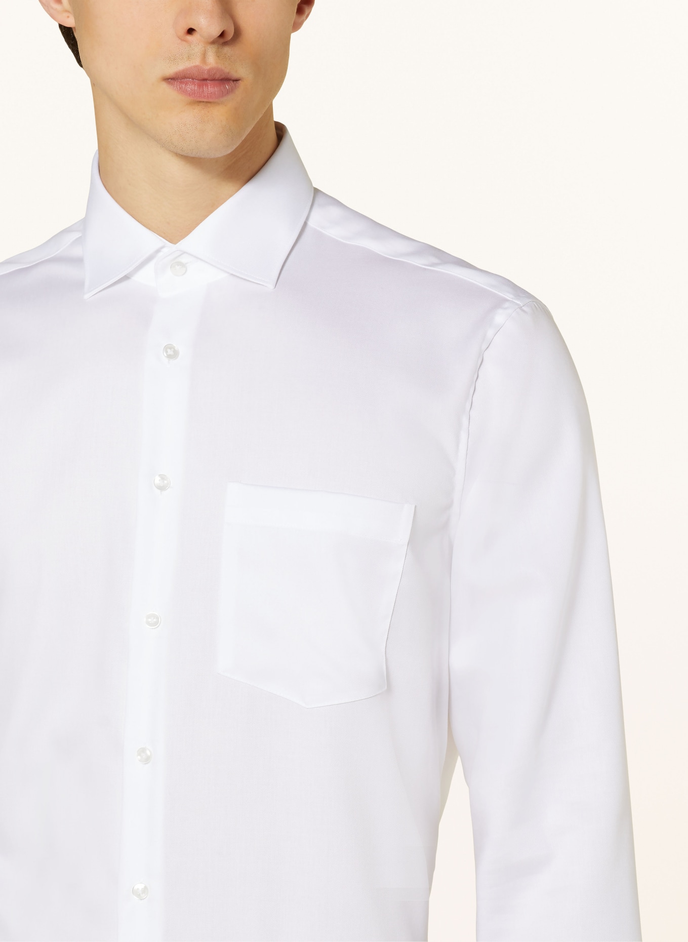 seidensticker Shirt regular fit, Color: WHITE (Image 4)