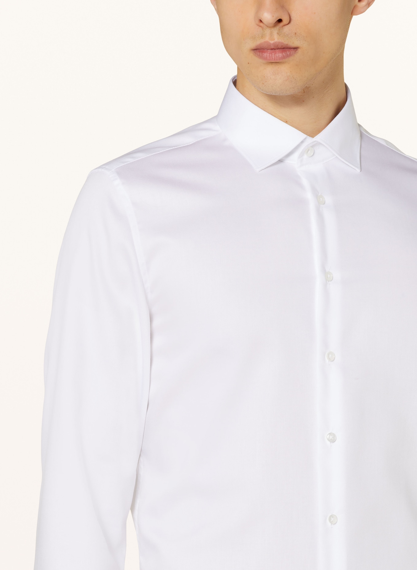 seidensticker Hemd Slim Fit, Farbe: WEISS (Bild 4)