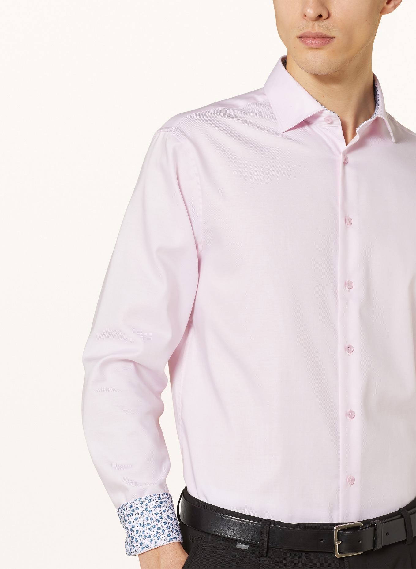 seidensticker Hemd Shaped Fit, Farbe: HELLROSA (Bild 4)