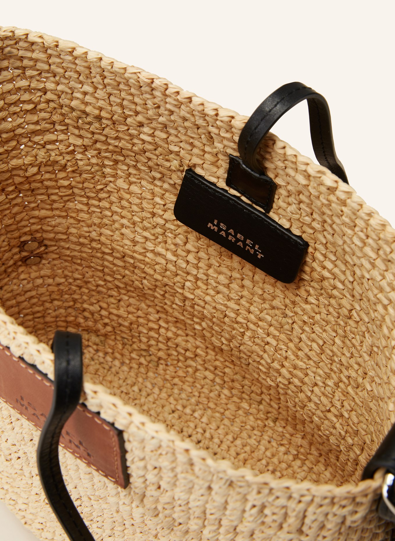 ISABEL MARANT Crossbody bag BAYIA MINI, Color: BEIGE/ COGNAC (Image 3)