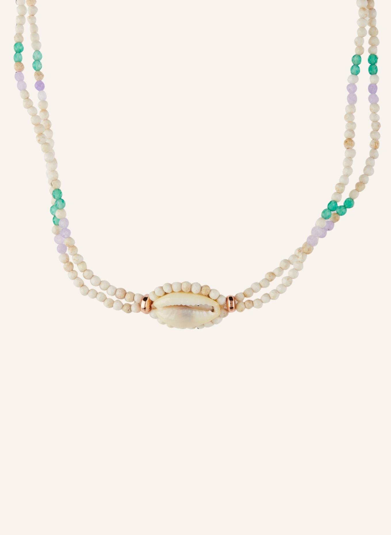 ISABEL MARANT Halskette, Farbe: ECRU/ GRÜN (Bild 1)