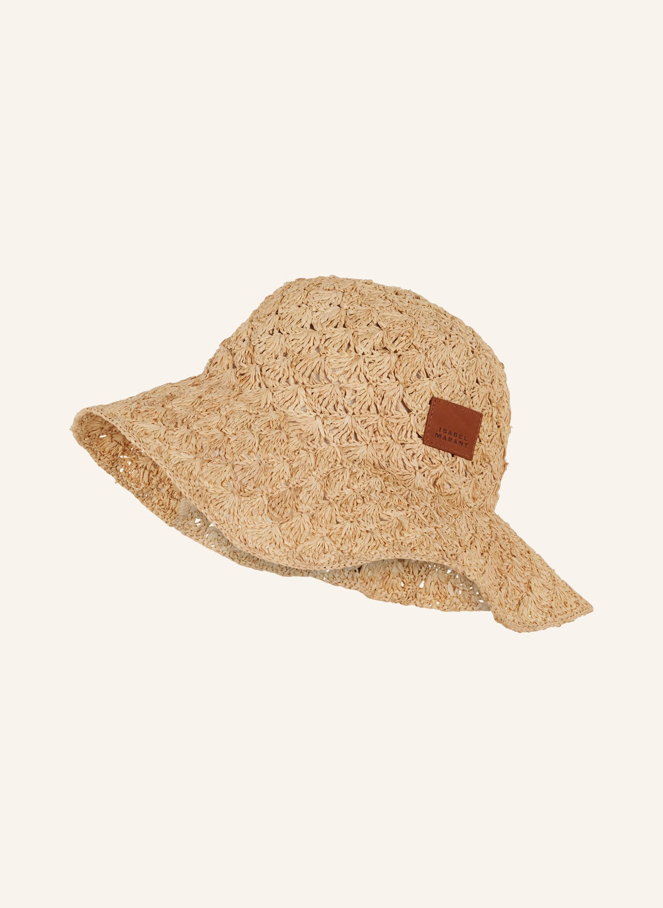 ISABEL MARANT Slaměný klobouk TULUM, Barva: SVĚTLE HNĚDÁ (Obrázek 1)