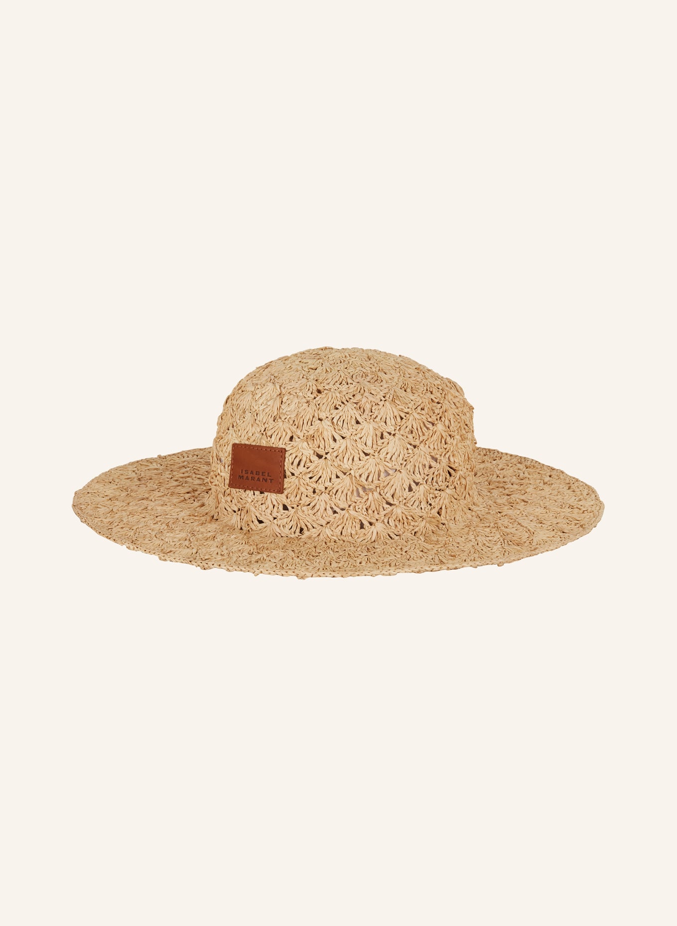 ISABEL MARANT Slaměný klobouk TULUM, Barva: SVĚTLE HNĚDÁ (Obrázek 2)