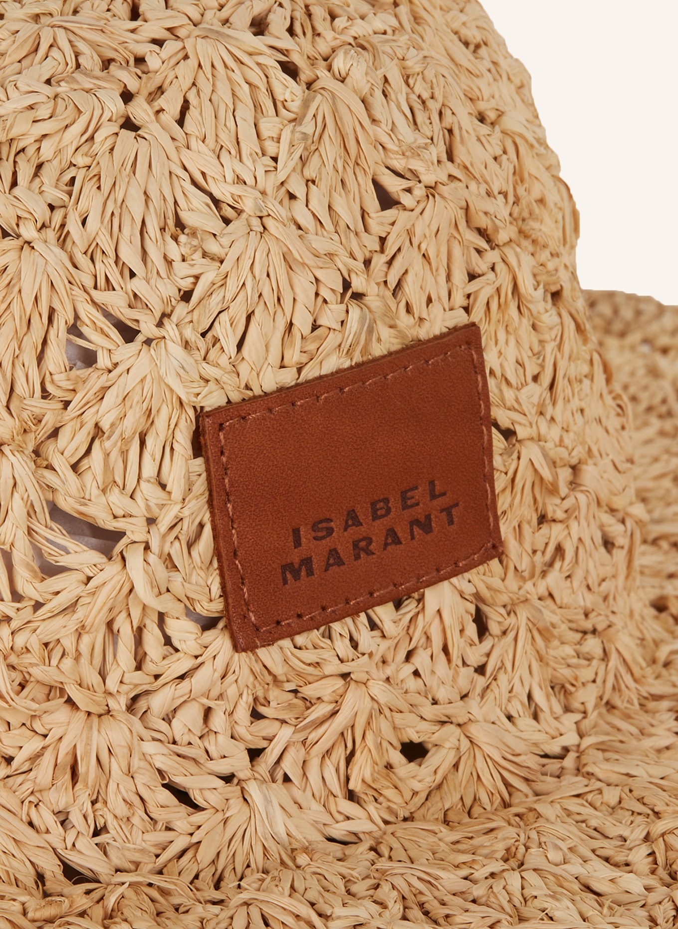 ISABEL MARANT Straw hat TULUM, Color: LIGHT BROWN (Image 3)
