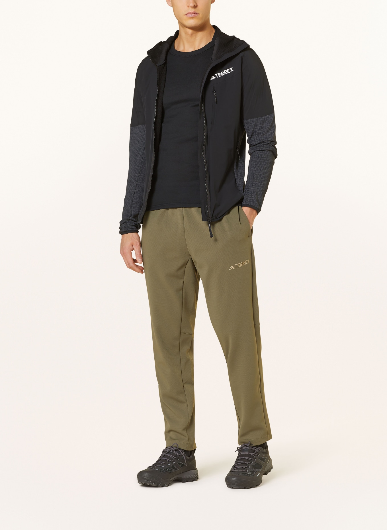 adidas TERREX Trekking pants TERREX MULTI Knit, Color: OLIVE (Image 2)