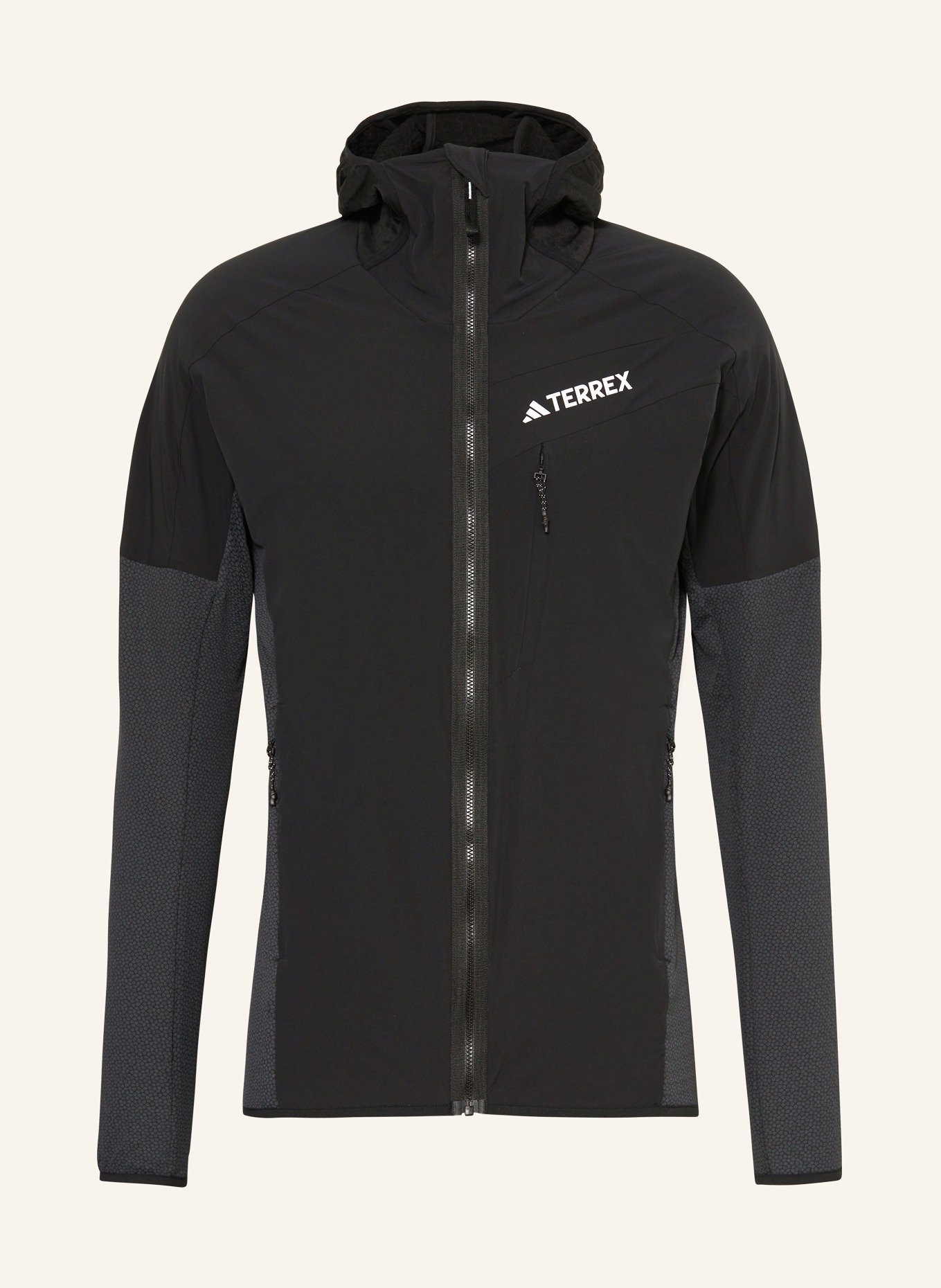 adidas TERREX Mid-layer jacket TERREX TECHROCK, Color: BLACK (Image 1)