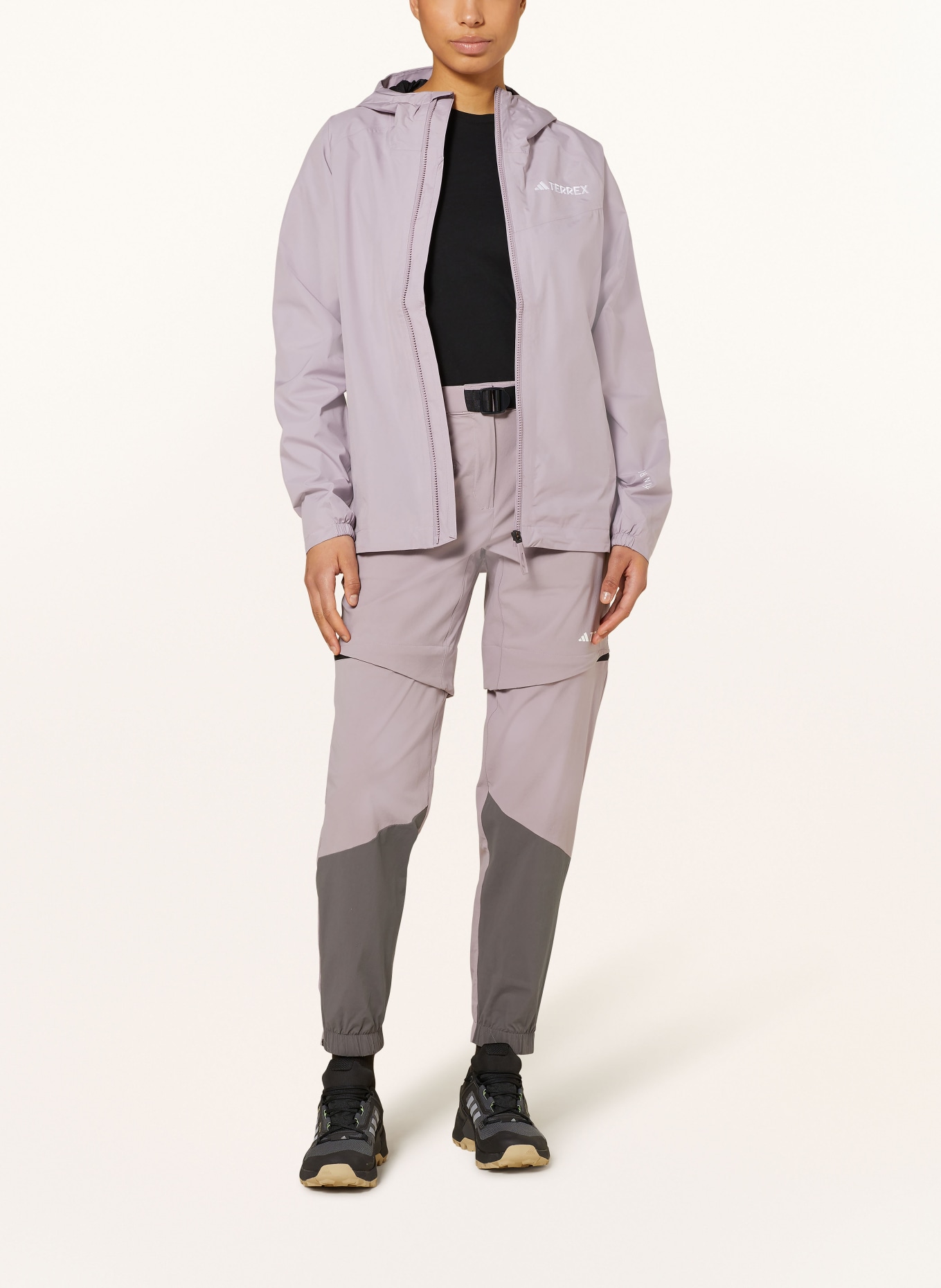adidas TERREX Zip-off trousers TERREX UTILITAS, Color: ROSE (Image 2)