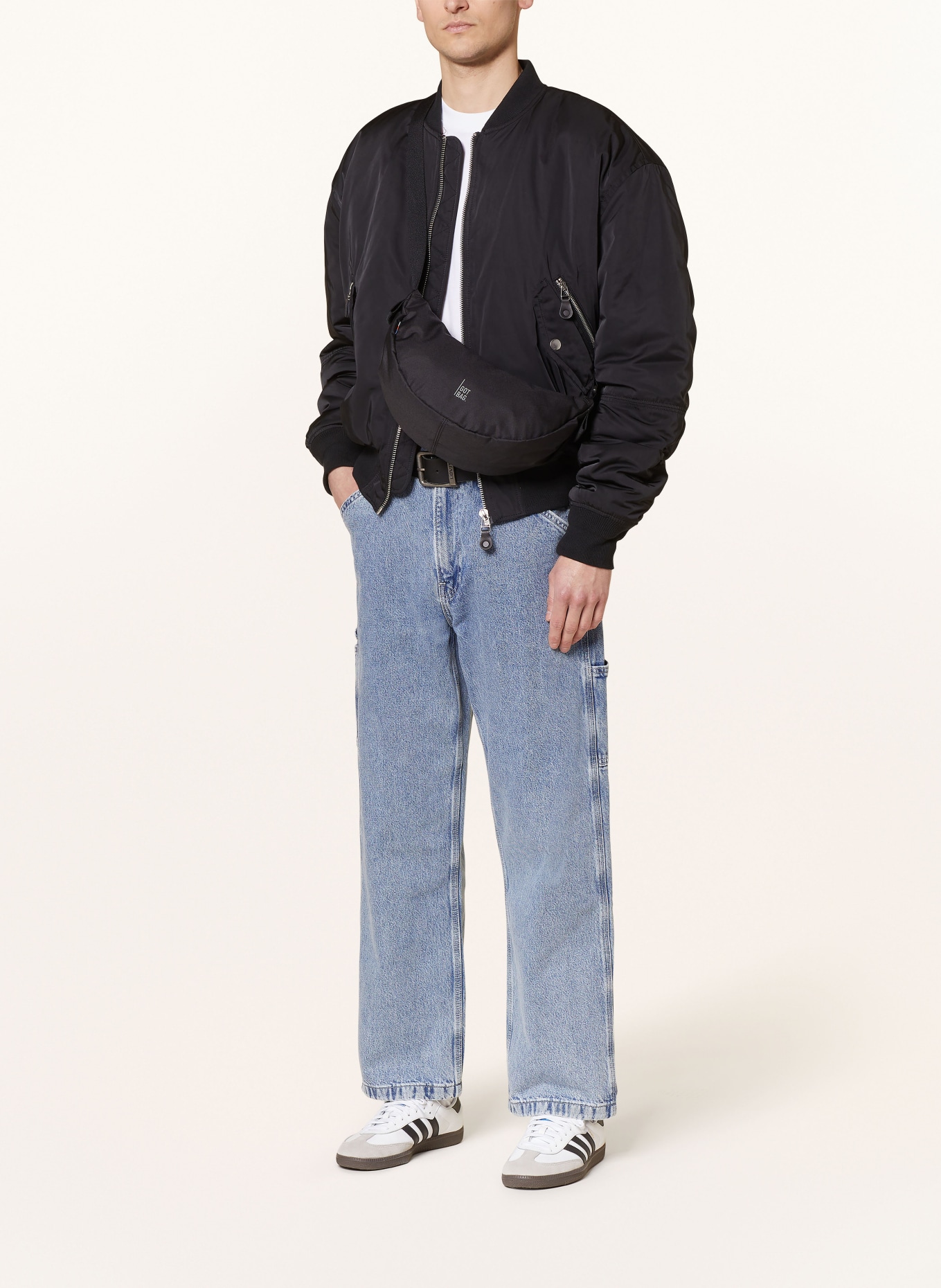 Levi's® Jeans 568 STAY LOOSE CARPENTER Regular Fit, Farbe: 47 Med Indigo - Flat Finish (Bild 2)