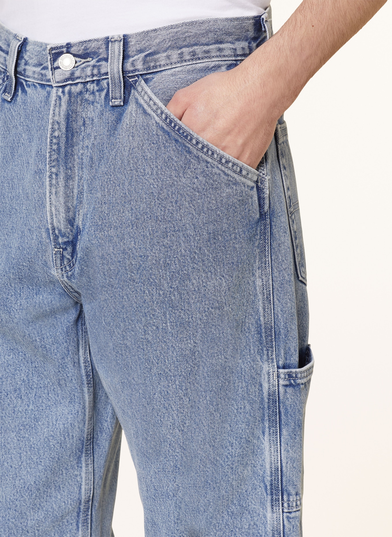 Levi's® Jeans 568 STAY LOOSE CARPENTER Regular Fit, Farbe: 47 Med Indigo - Flat Finish (Bild 5)