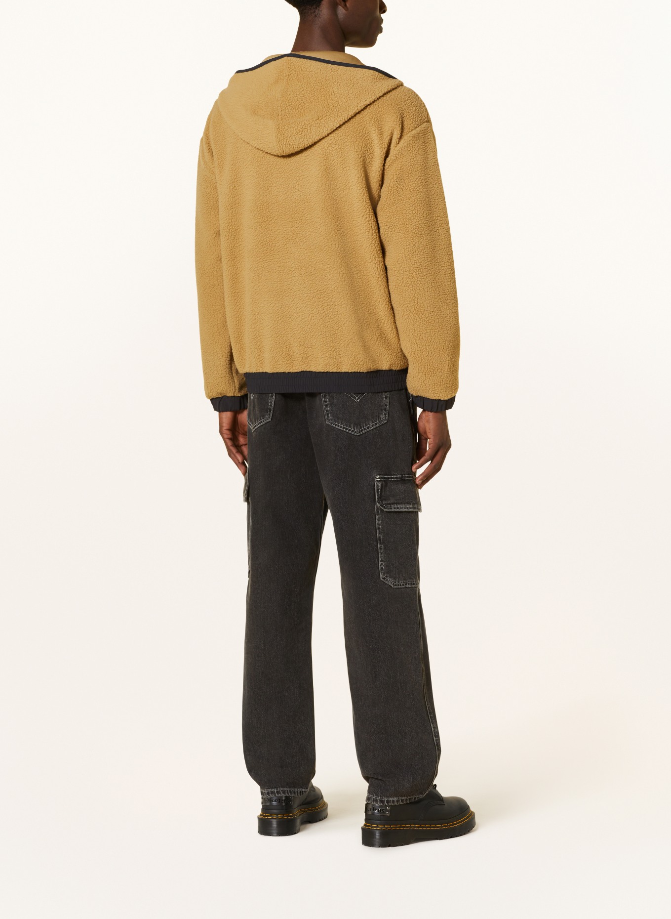 Levi's® Fleece jacket, Color: BROWN (Image 3)
