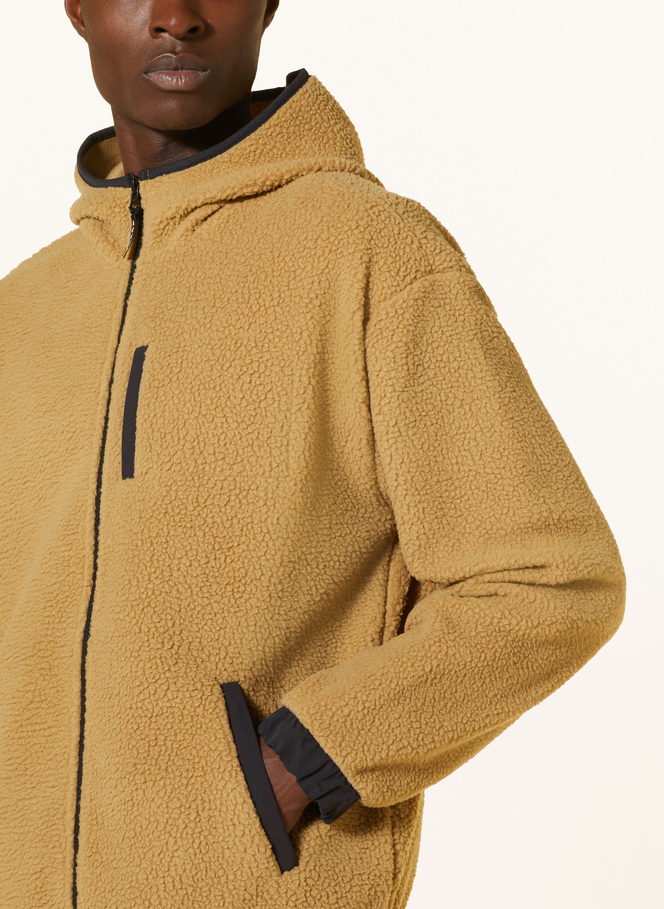 Levi's® Fleece jacket, Color: BROWN (Image 5)