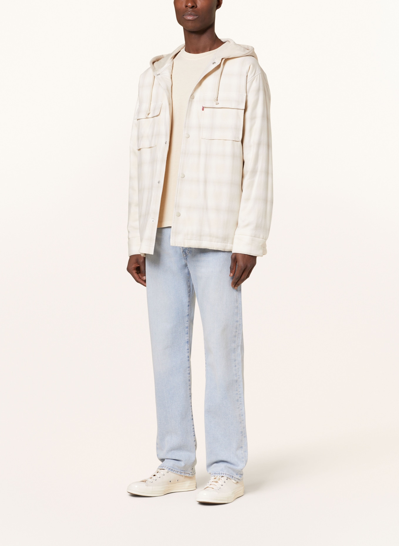 Levi's® Flannel jacket SCOTTIE, Color: CREAM/ BEIGE (Image 2)