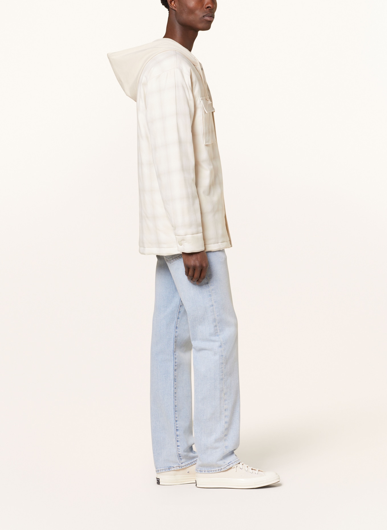 Levi's® Flannel jacket SCOTTIE, Color: CREAM/ BEIGE (Image 4)