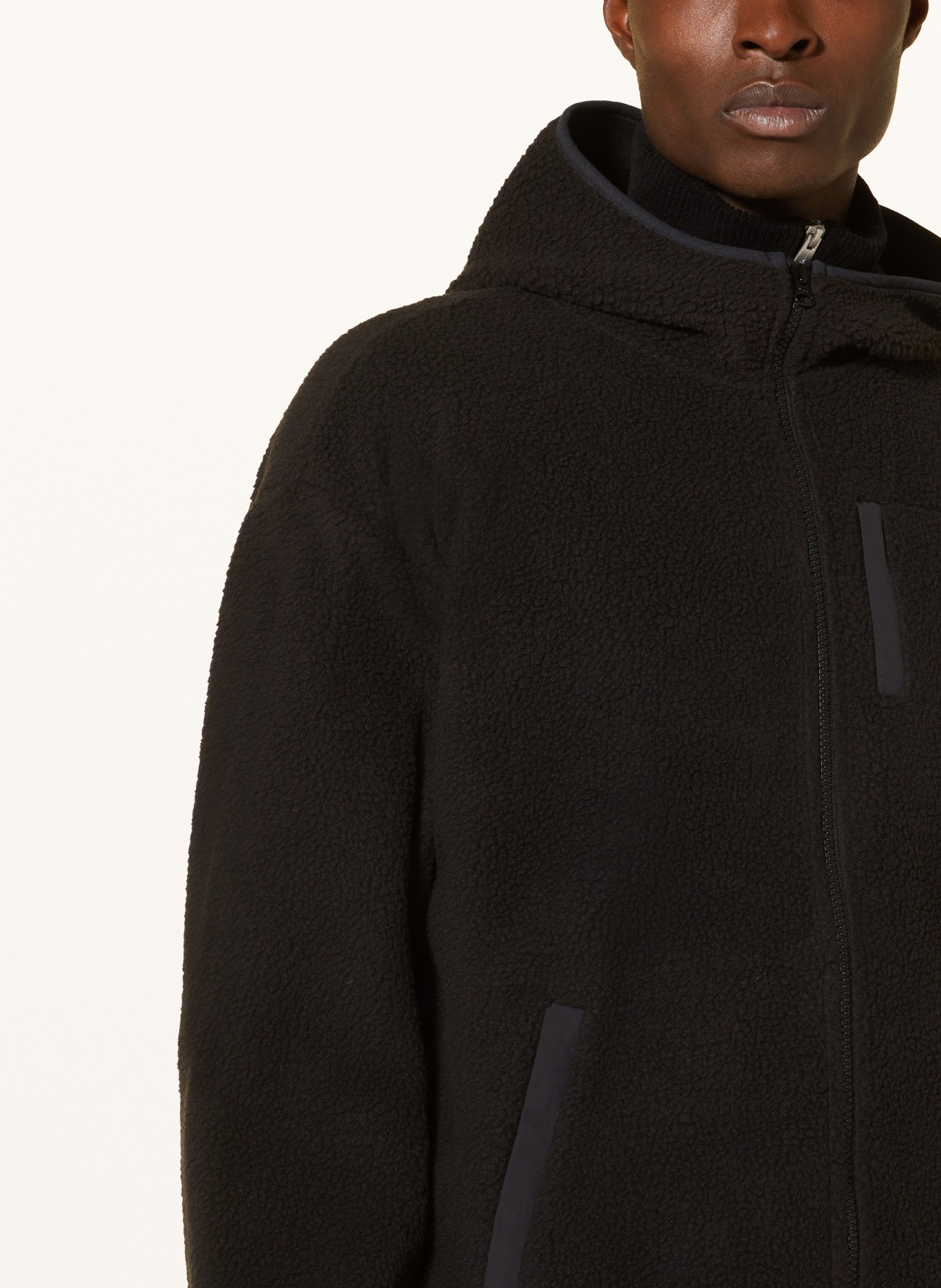 Levi's® Fleece jacket, Color: BLACK (Image 5)