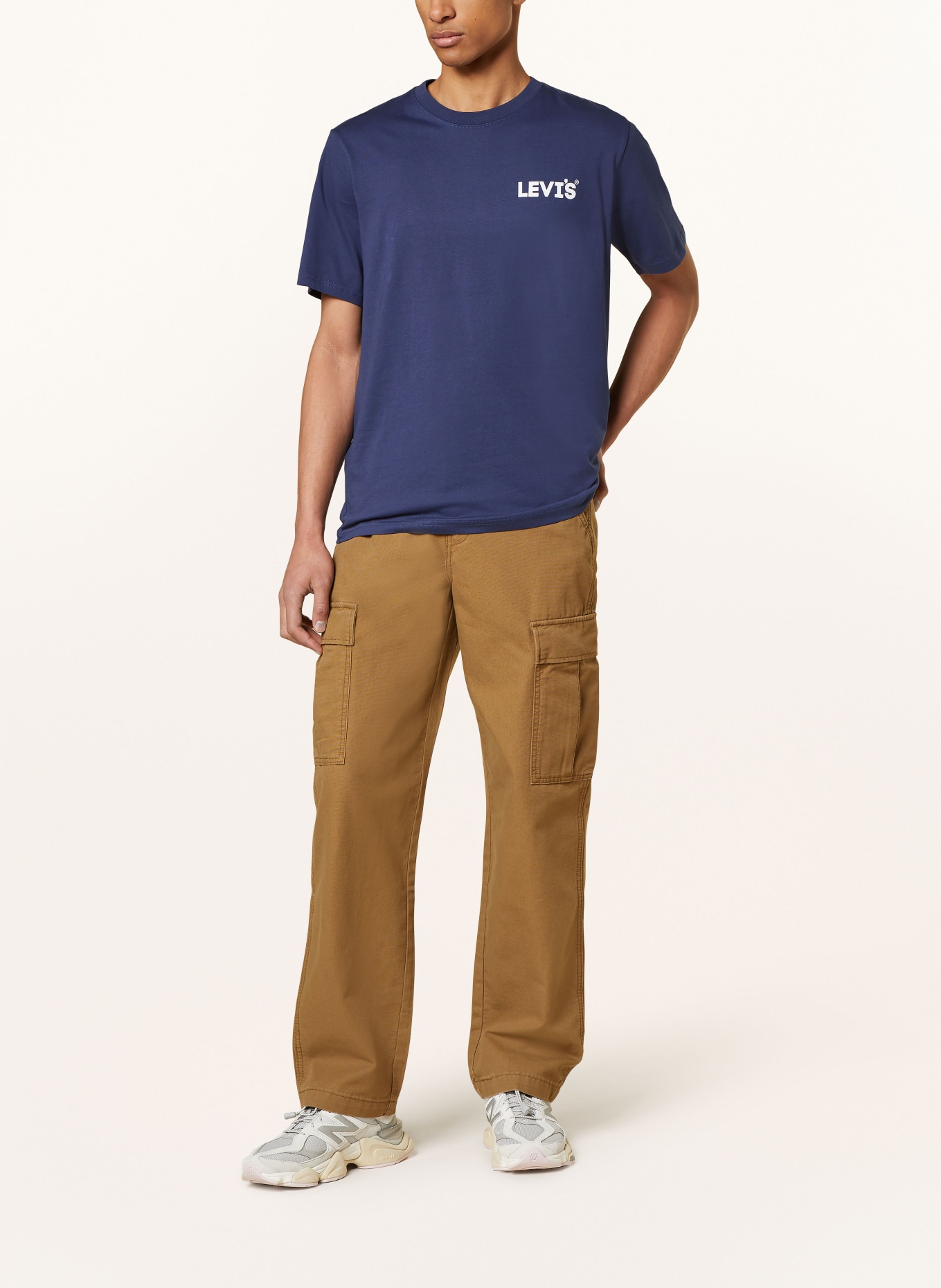 Levi's® T-Shirt, Farbe: DUNKELBLAU/ WEISS (Bild 2)