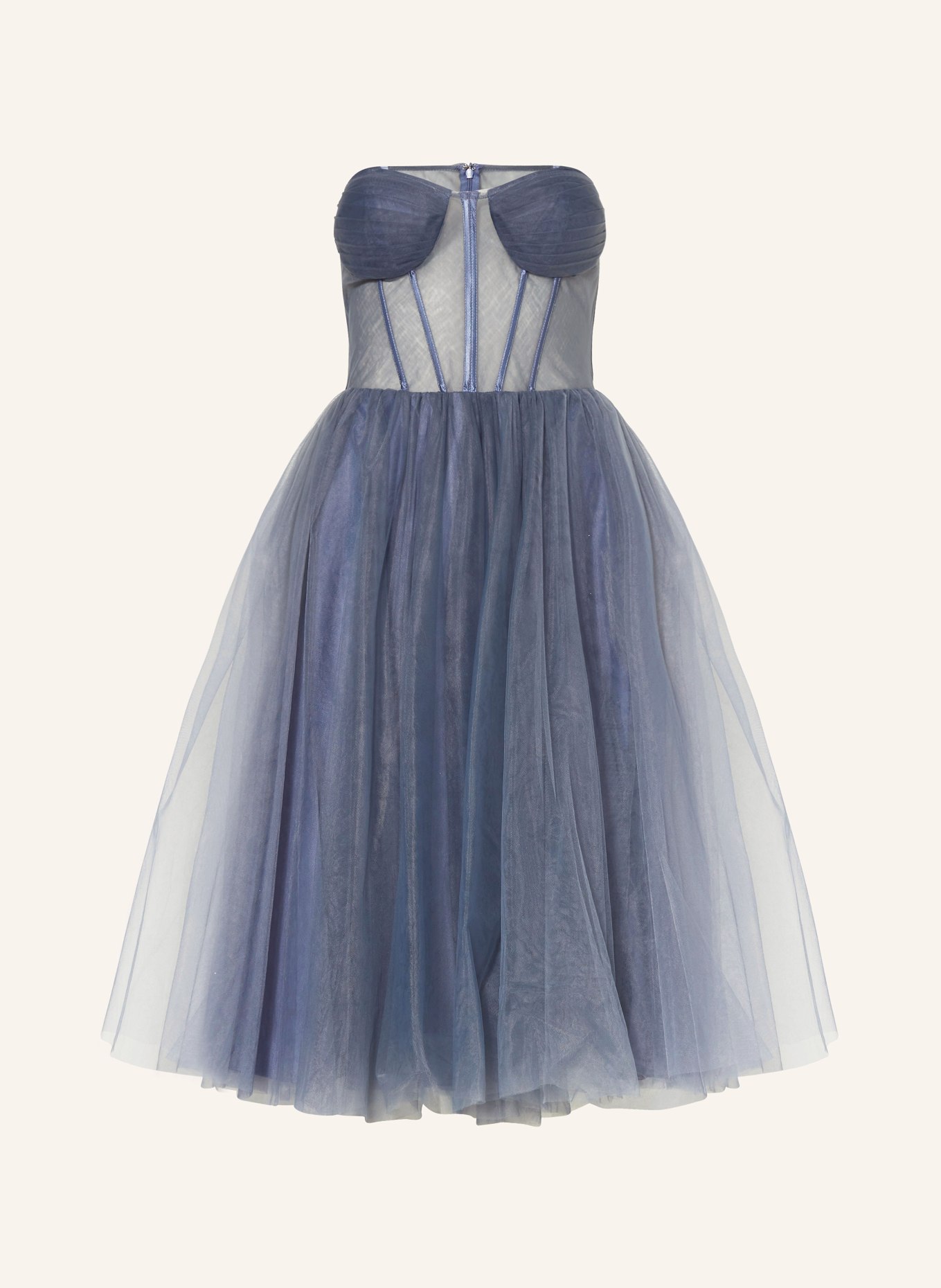 Hey Kyla Cocktail dress, Color: BLUE GRAY (Image 1)