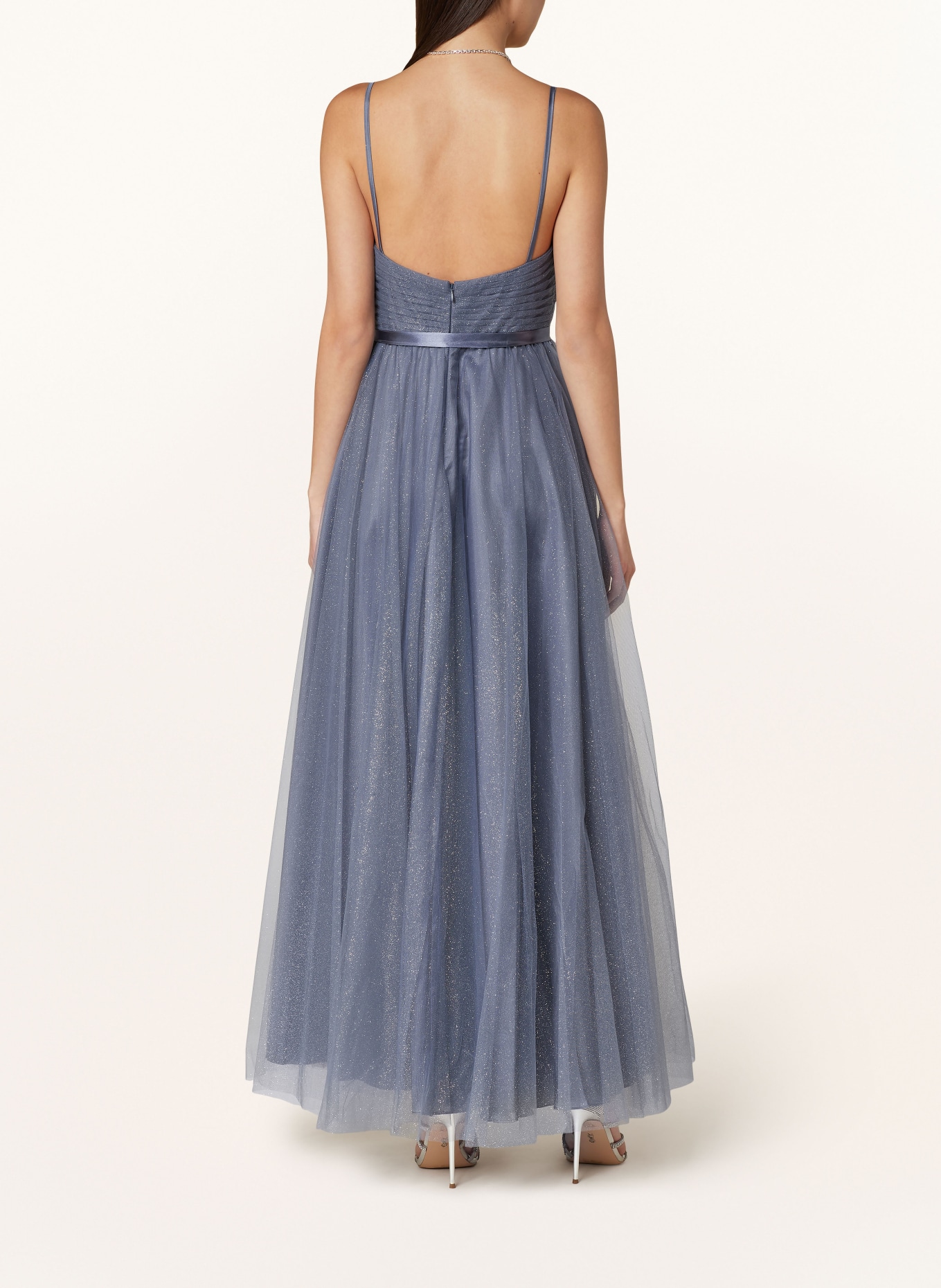 Hey Kyla Evening dress, Color: BLUE GRAY (Image 3)