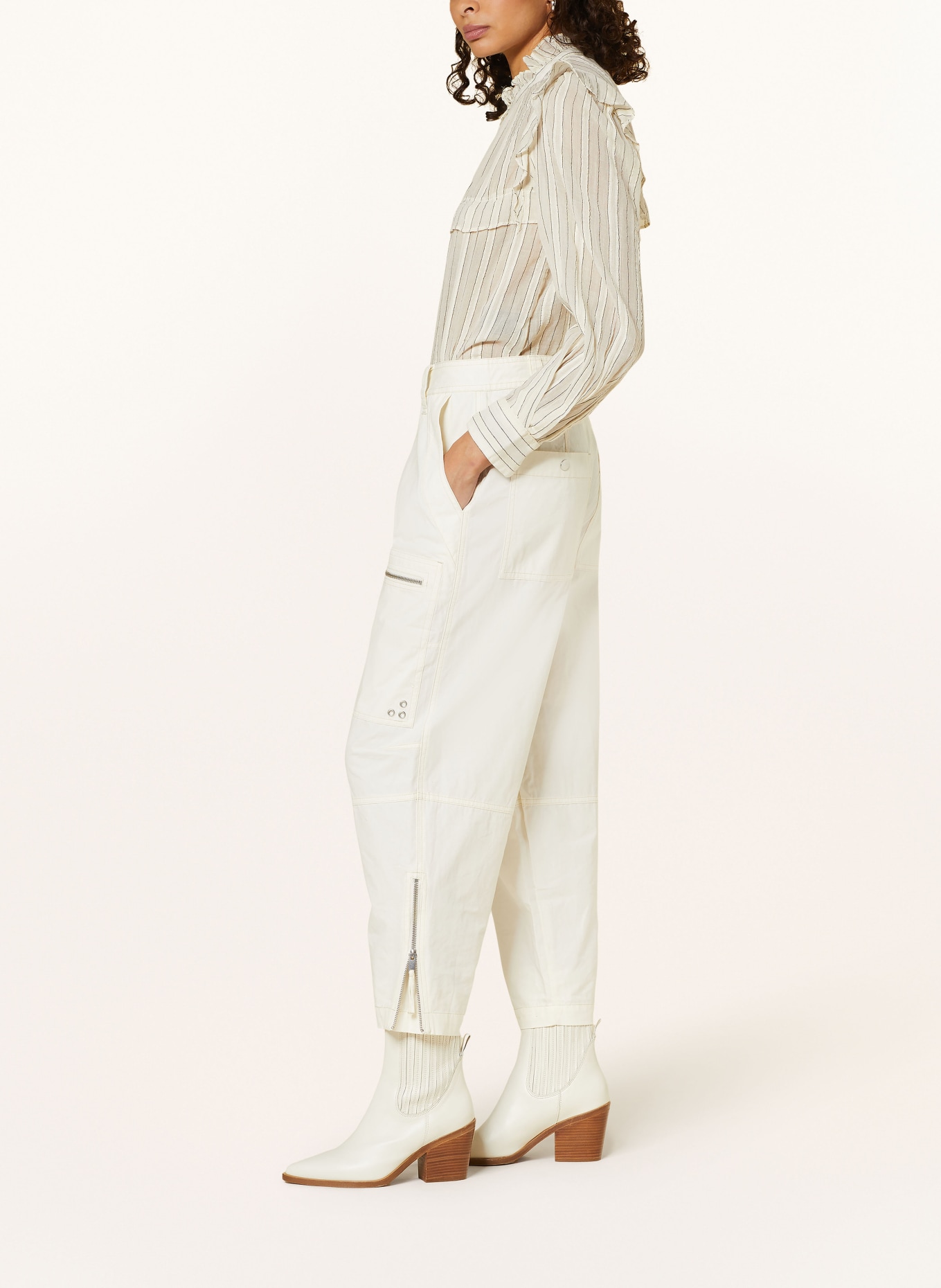 MARANT ÉTOILE 7/8 kalhoty KELVIN: REŽNÁ