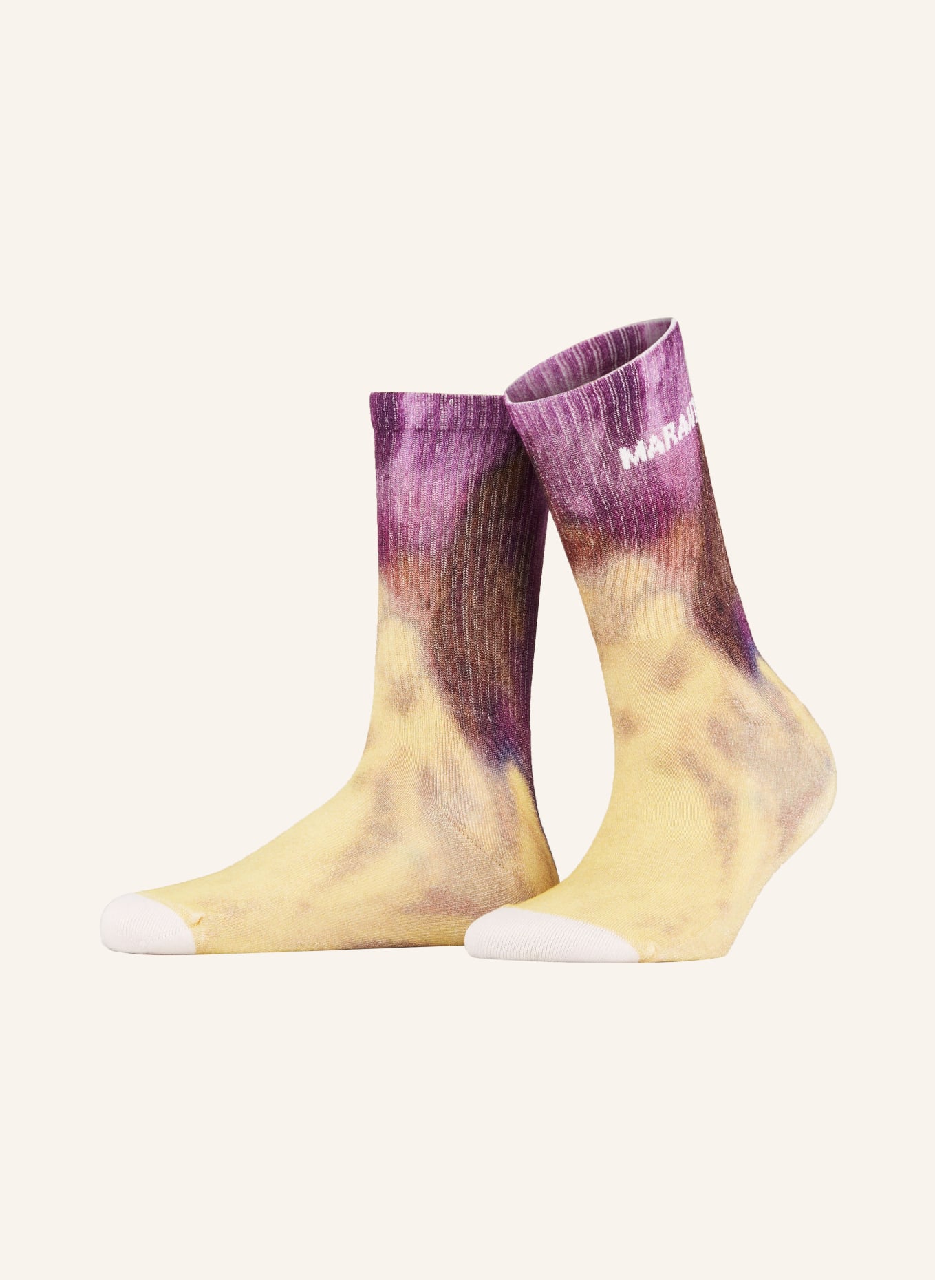 MARANT ÉTOILE Socks DAVIZIA, Color: 10YW YELLOW (Image 1)