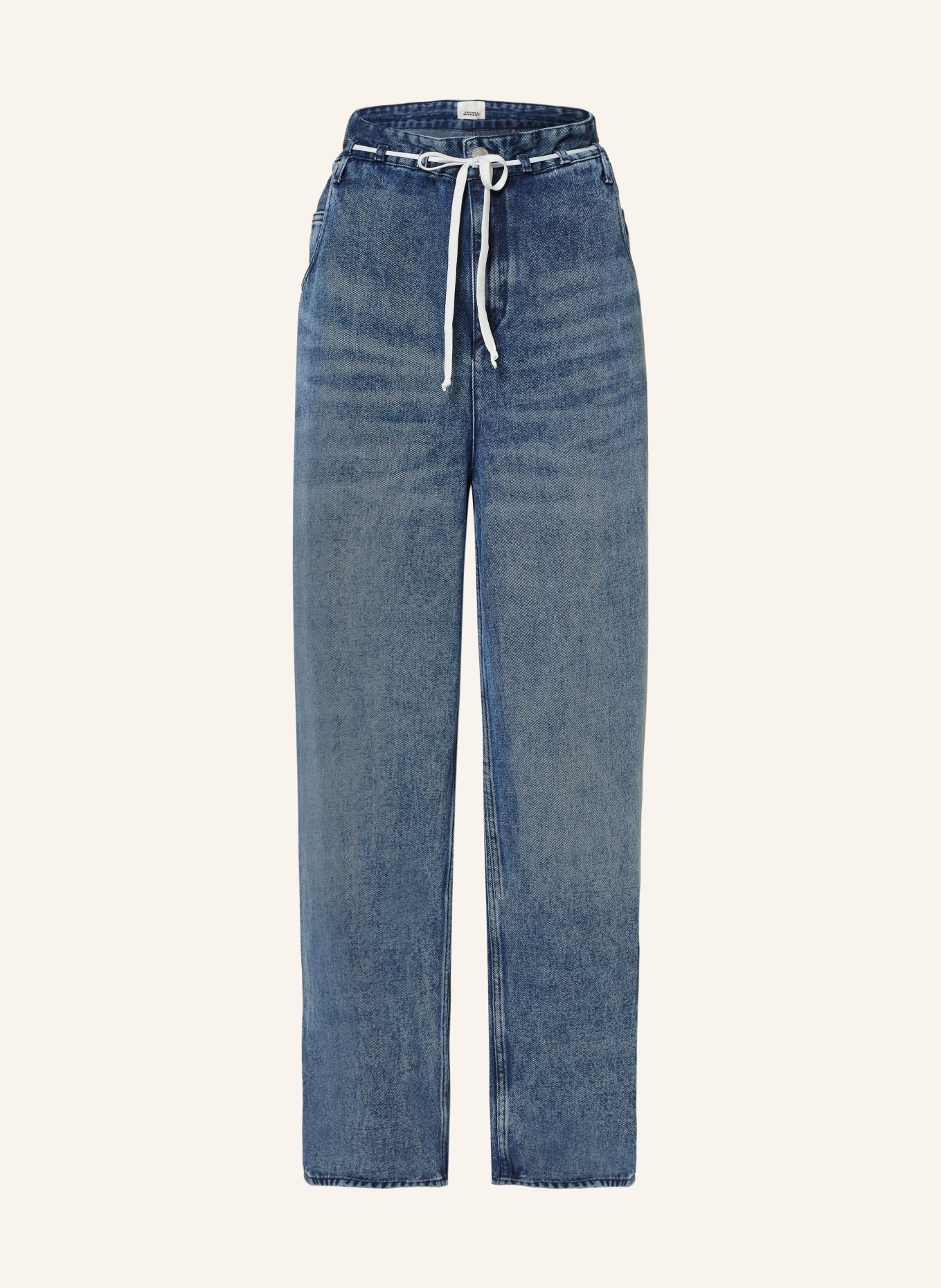 MARANT ÉTOILE Paper bag jeans JORDY, Color: 30LU LIGHT BLUE (Image 1)
