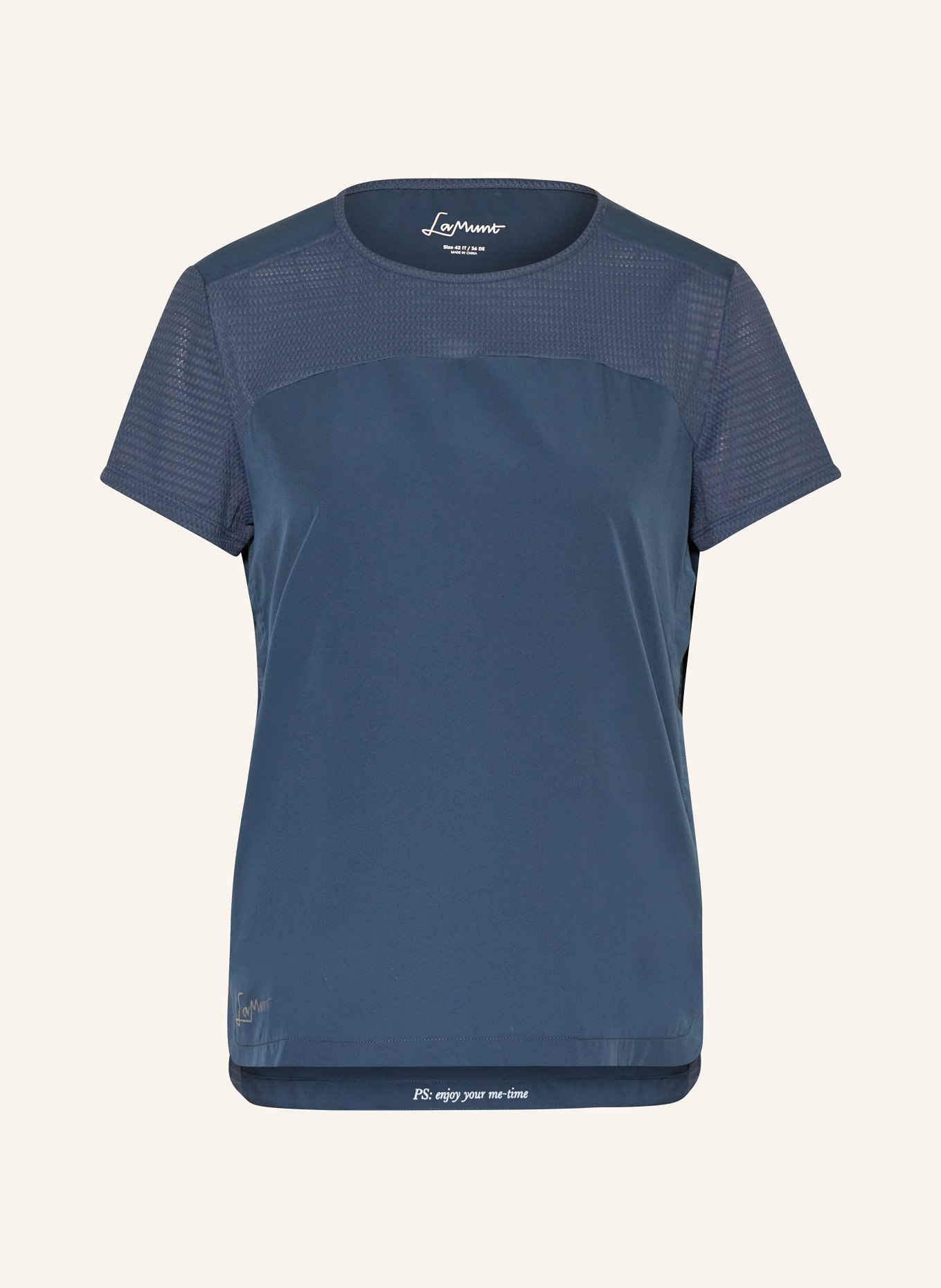 LaMunt T-shirt TERESA, Color: BLUE GRAY (Image 1)