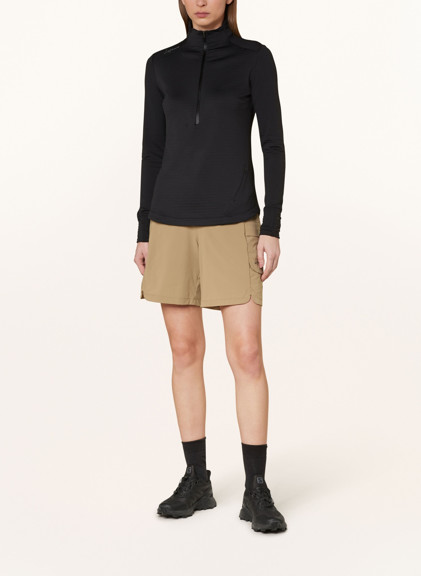 LaMunt Trekking shorts KATHARINA, Color: BEIGE (Image 2)