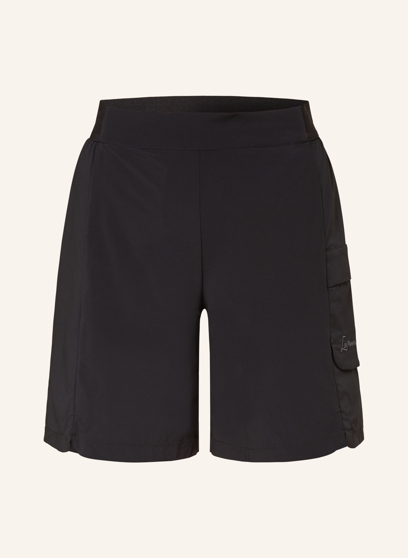 LaMunt Trekking shorts KATHARINA, Color: BLACK (Image 1)