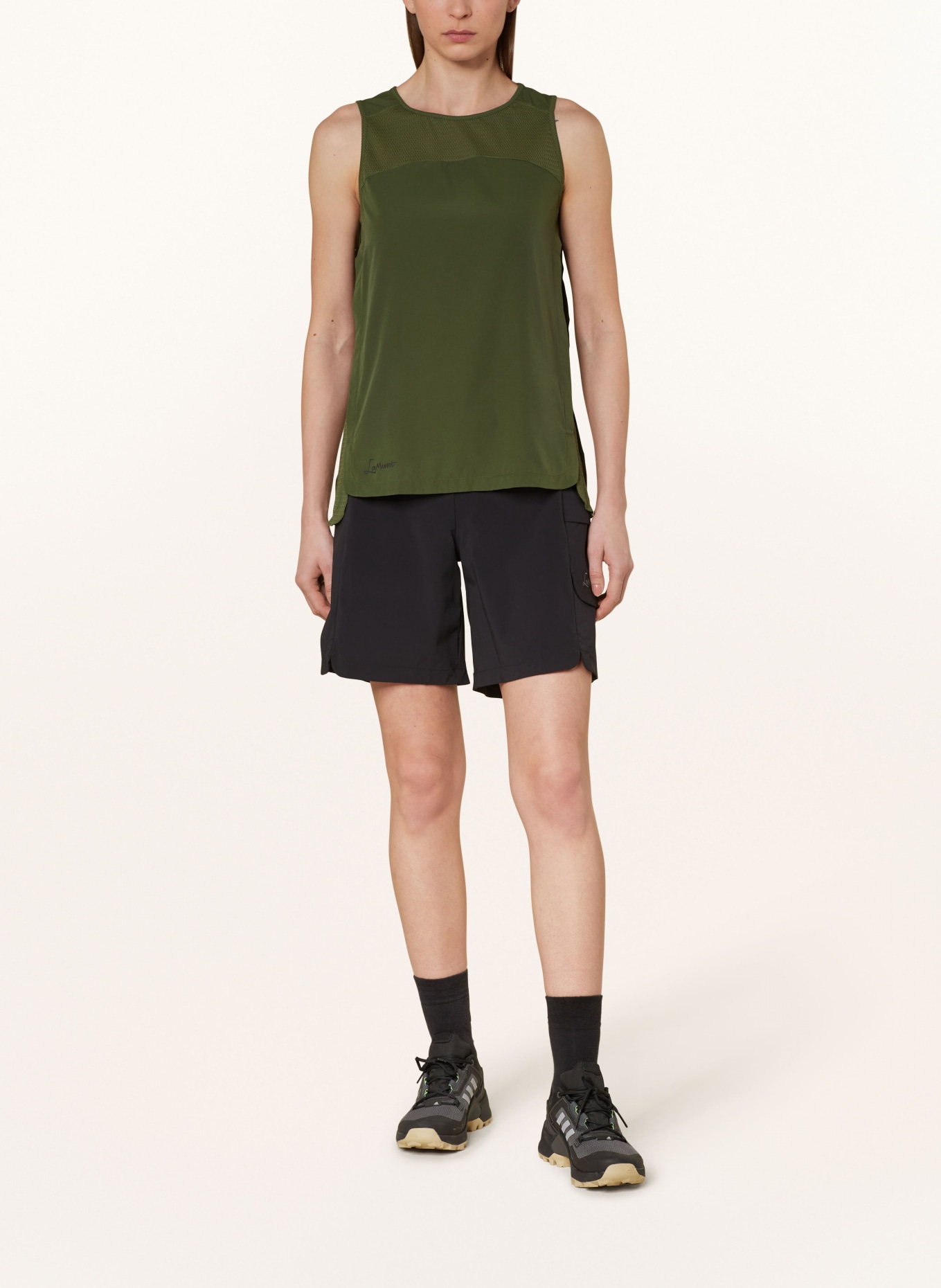 LaMunt Trekking shorts KATHARINA, Color: BLACK (Image 2)