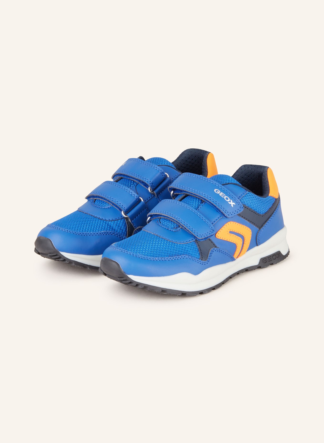 GEOX Sneaker PAVEL, Farbe: BLAU/ ORANGE (Bild 1)